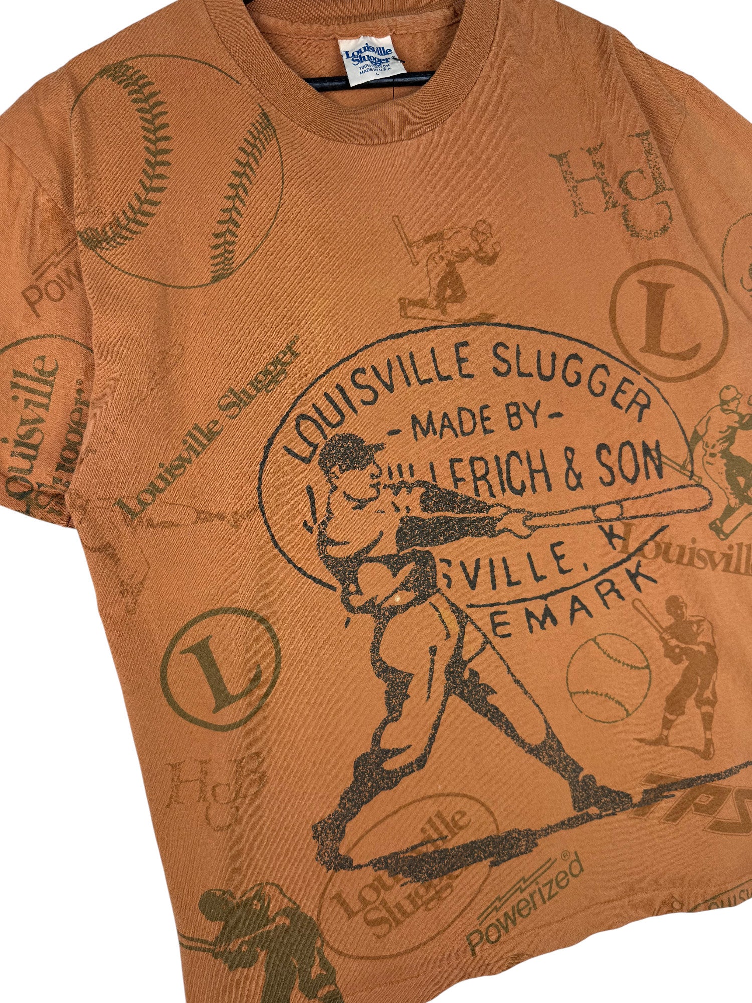 1990s Louisville Slugger Baseball T-Shirt