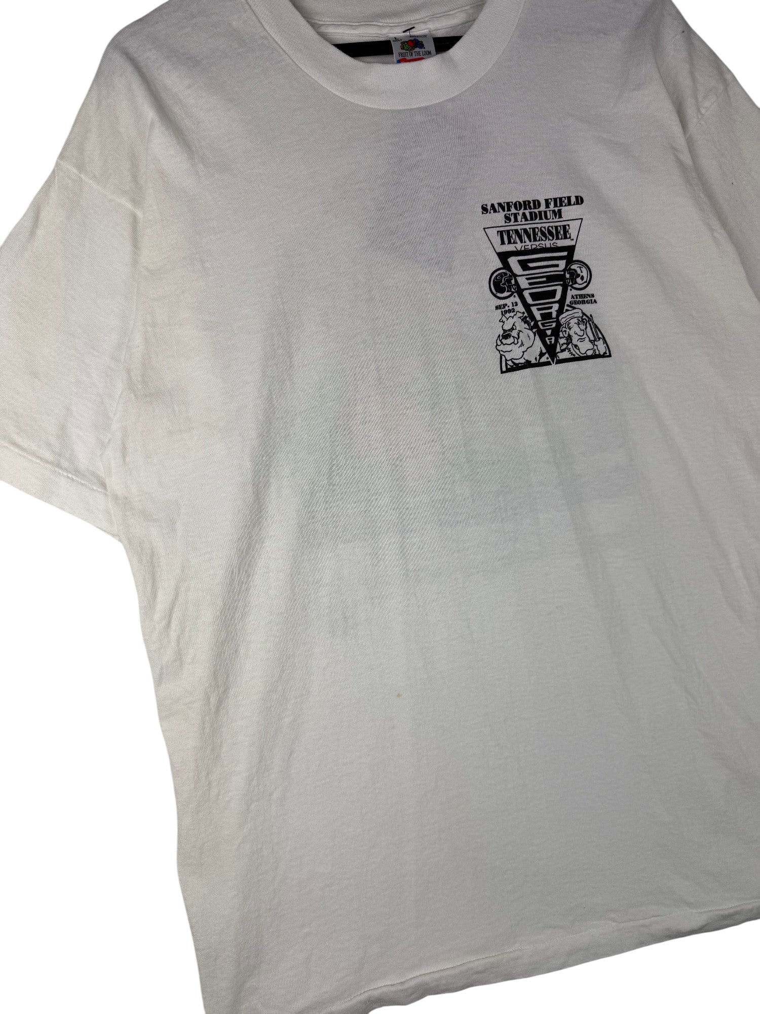 1992 Georgia Bulldogs Tennessee T-Shirt