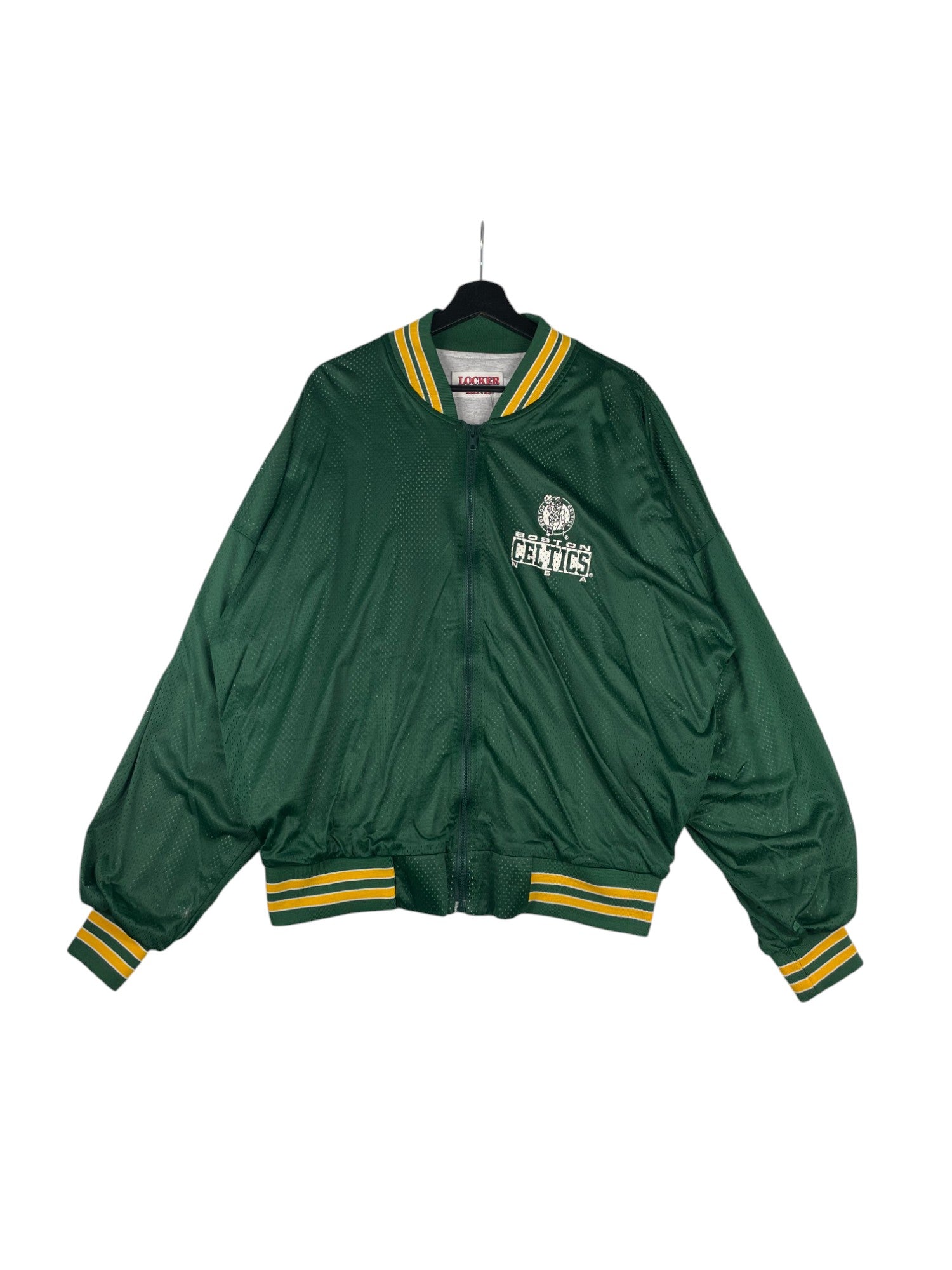 1990s Locker Line Boston Celtics Bomber Jacket