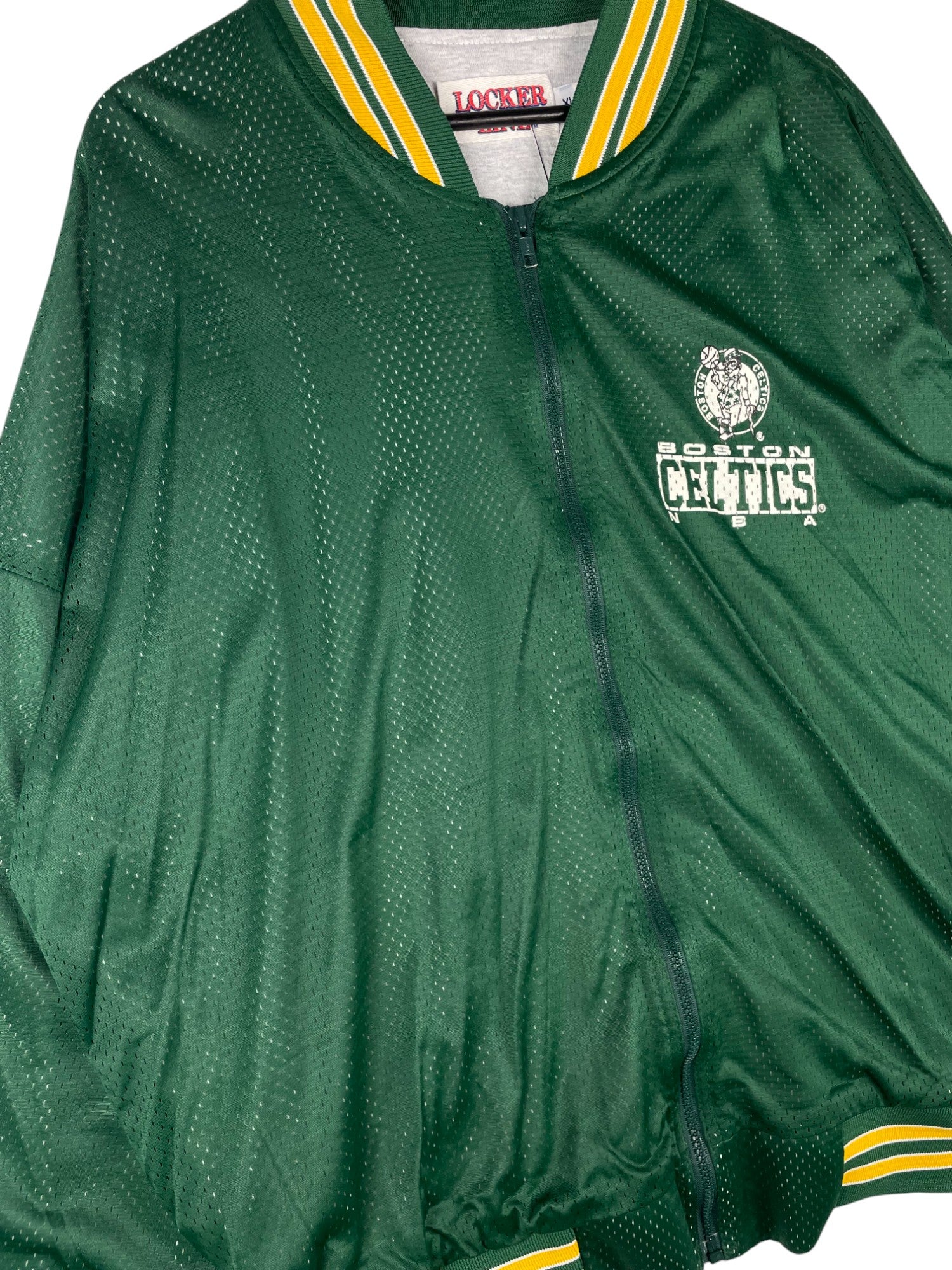 1990s Locker Line Boston Celtics Bomber Jacket