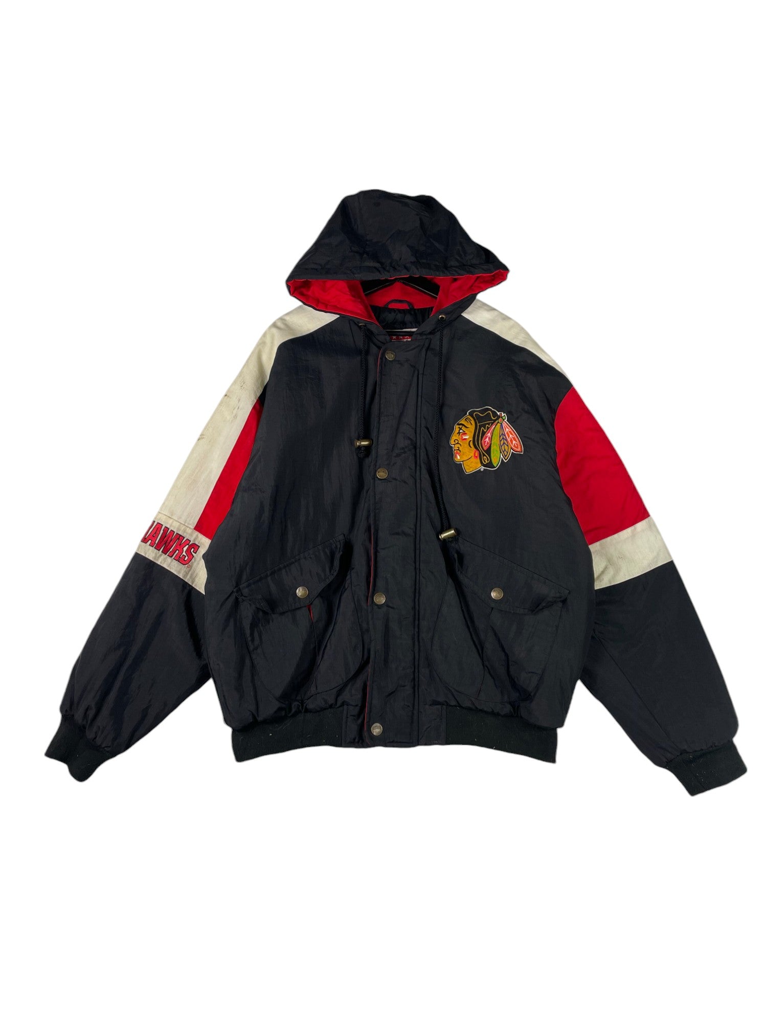 1990s Nutmeg Chicago Blackhawks Jacket
