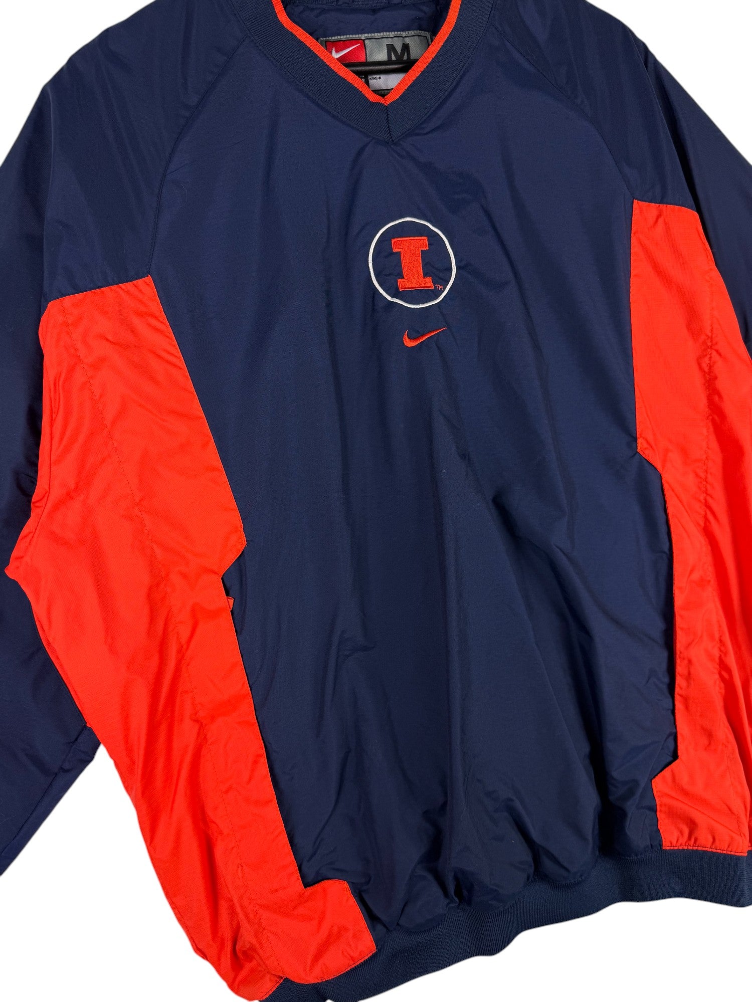 2000s Nike Illinois Pullover Windbreaker