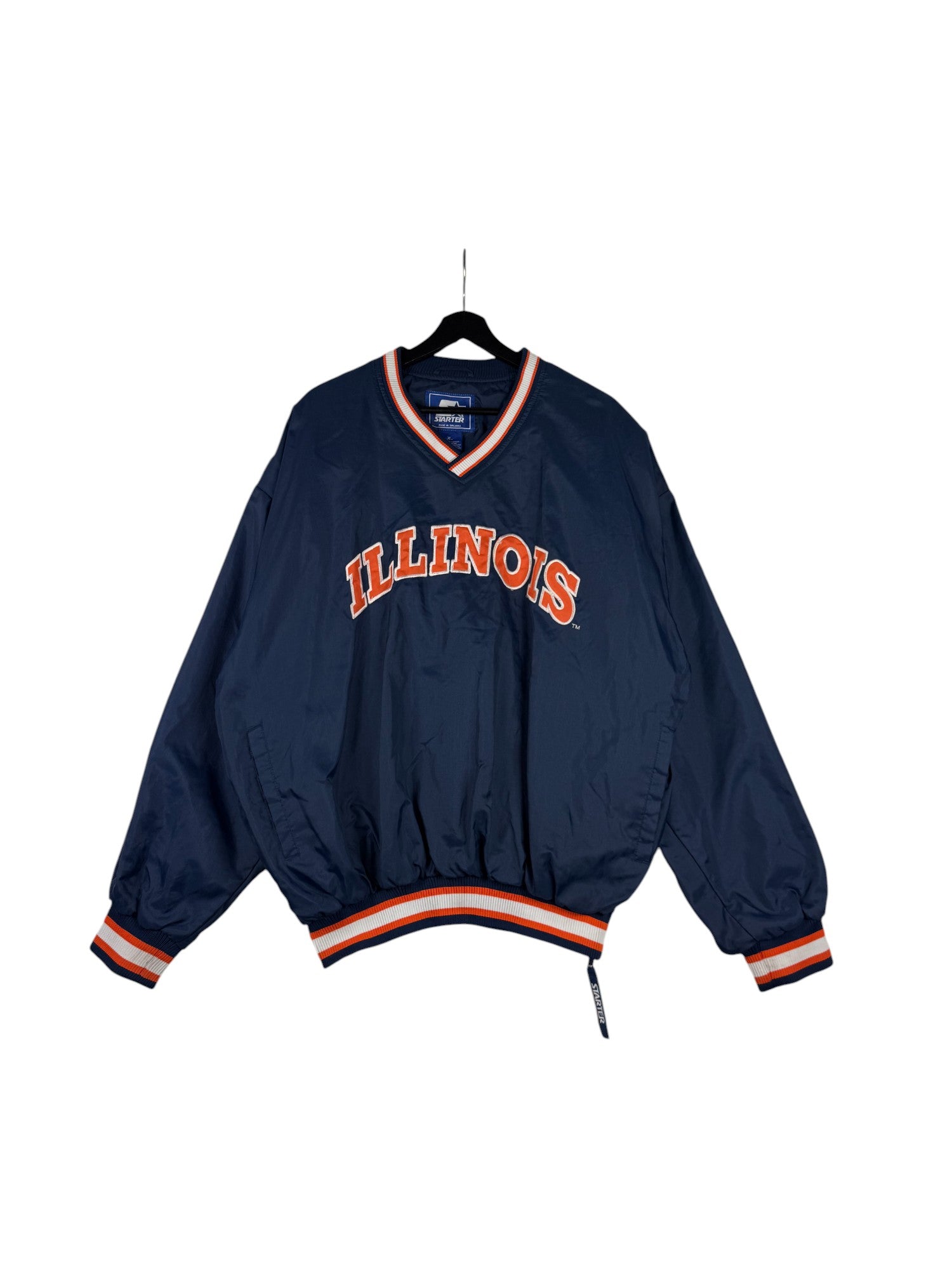 1990s Starter Illinois Windbreaker