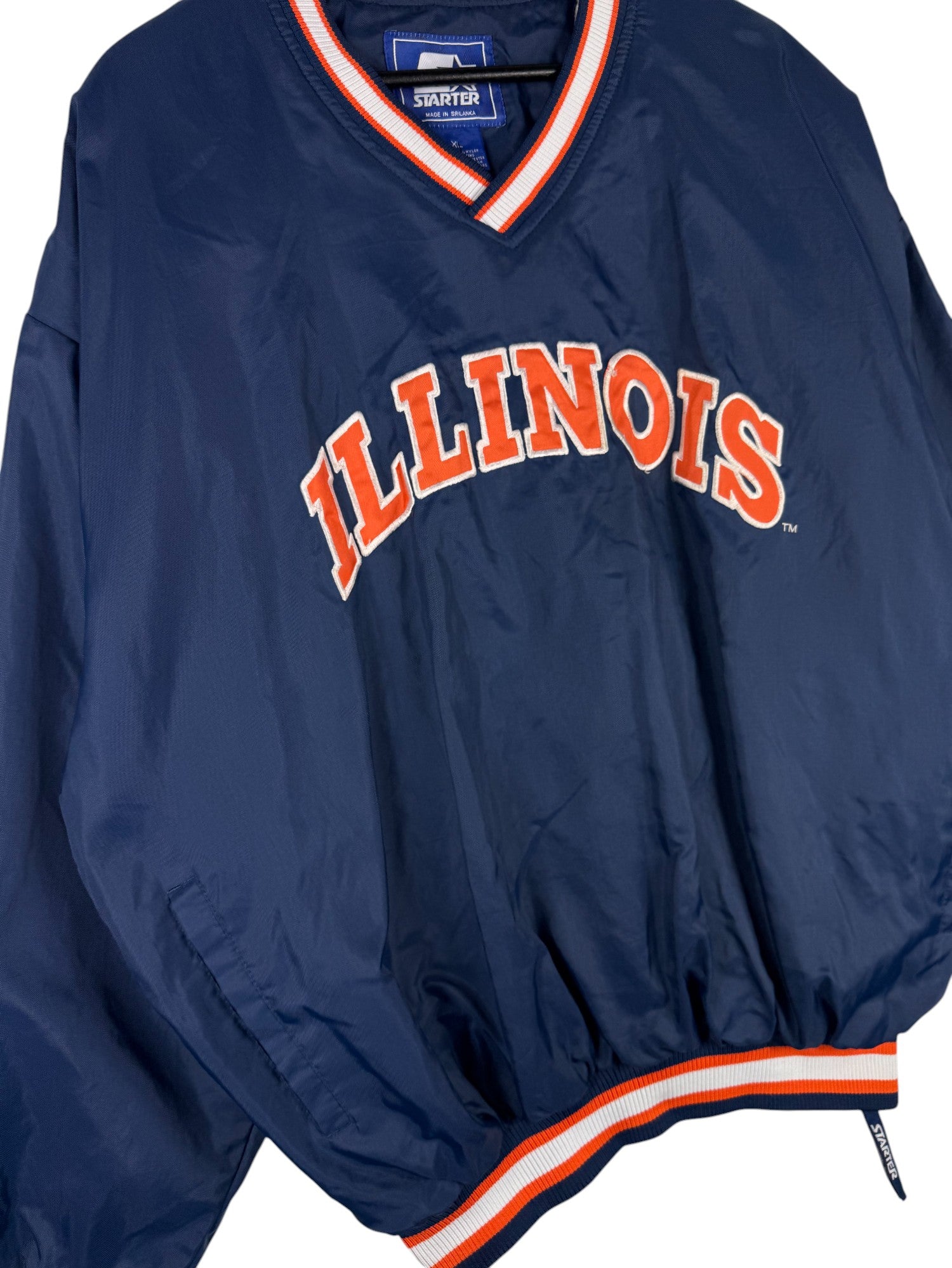 1990s Starter Illinois Windbreaker