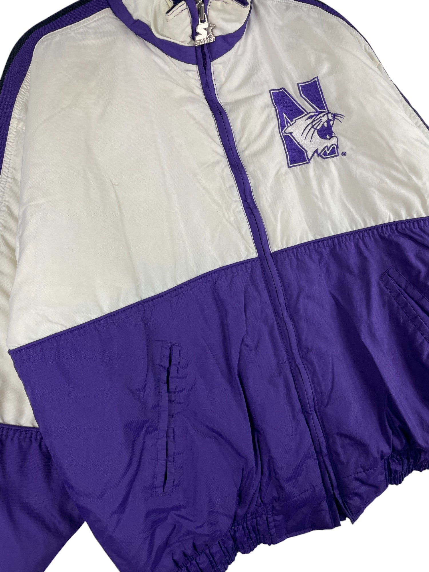 1990s Starter Northwestern Windbreaker