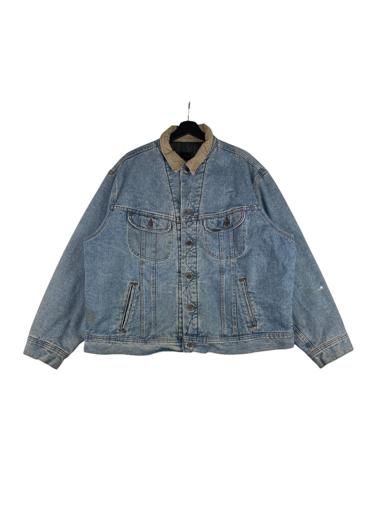 1990s Lee Blanket Lined Denim Jacket