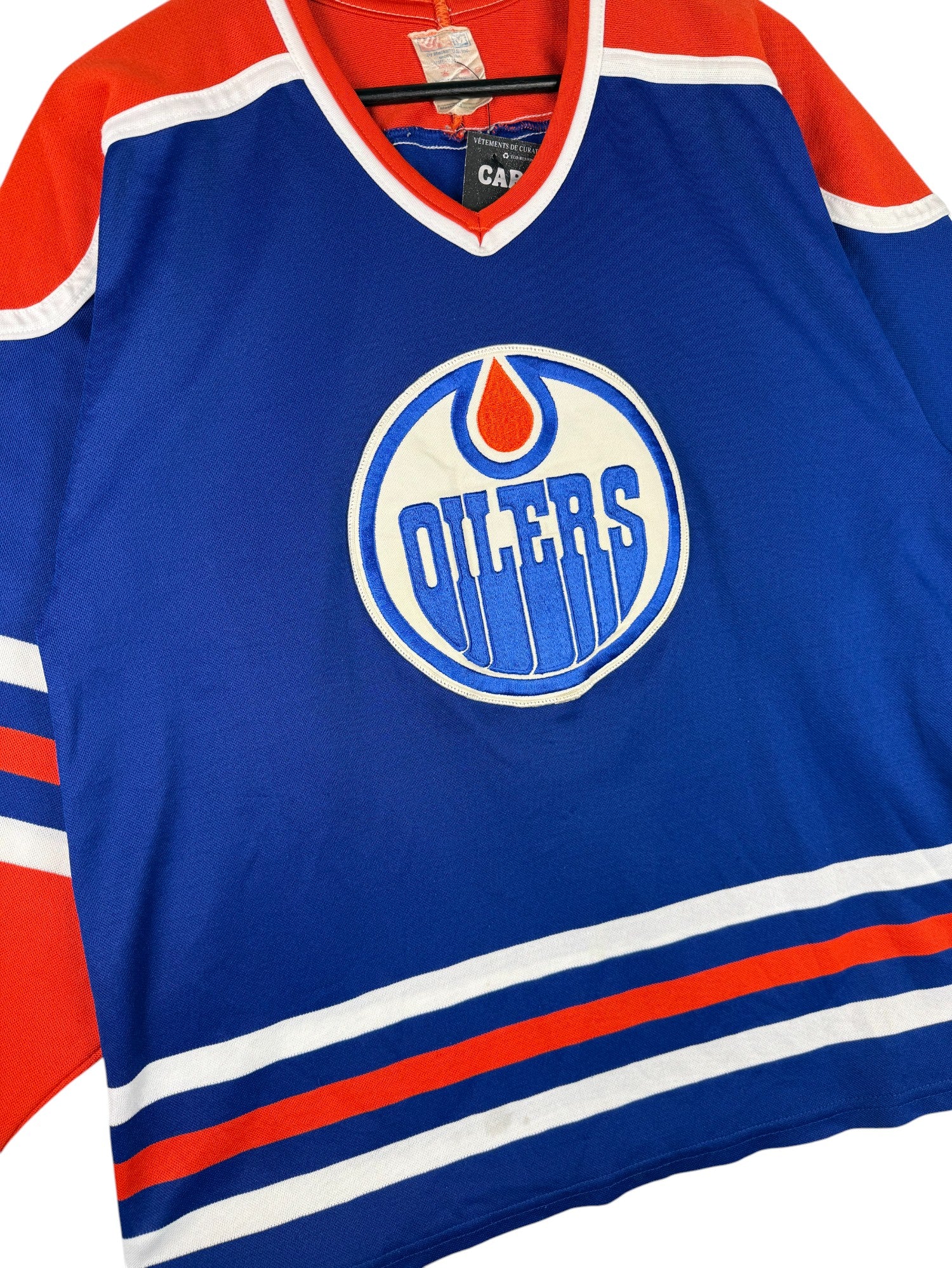 1980s CCM Edmonton Oilers Jersey