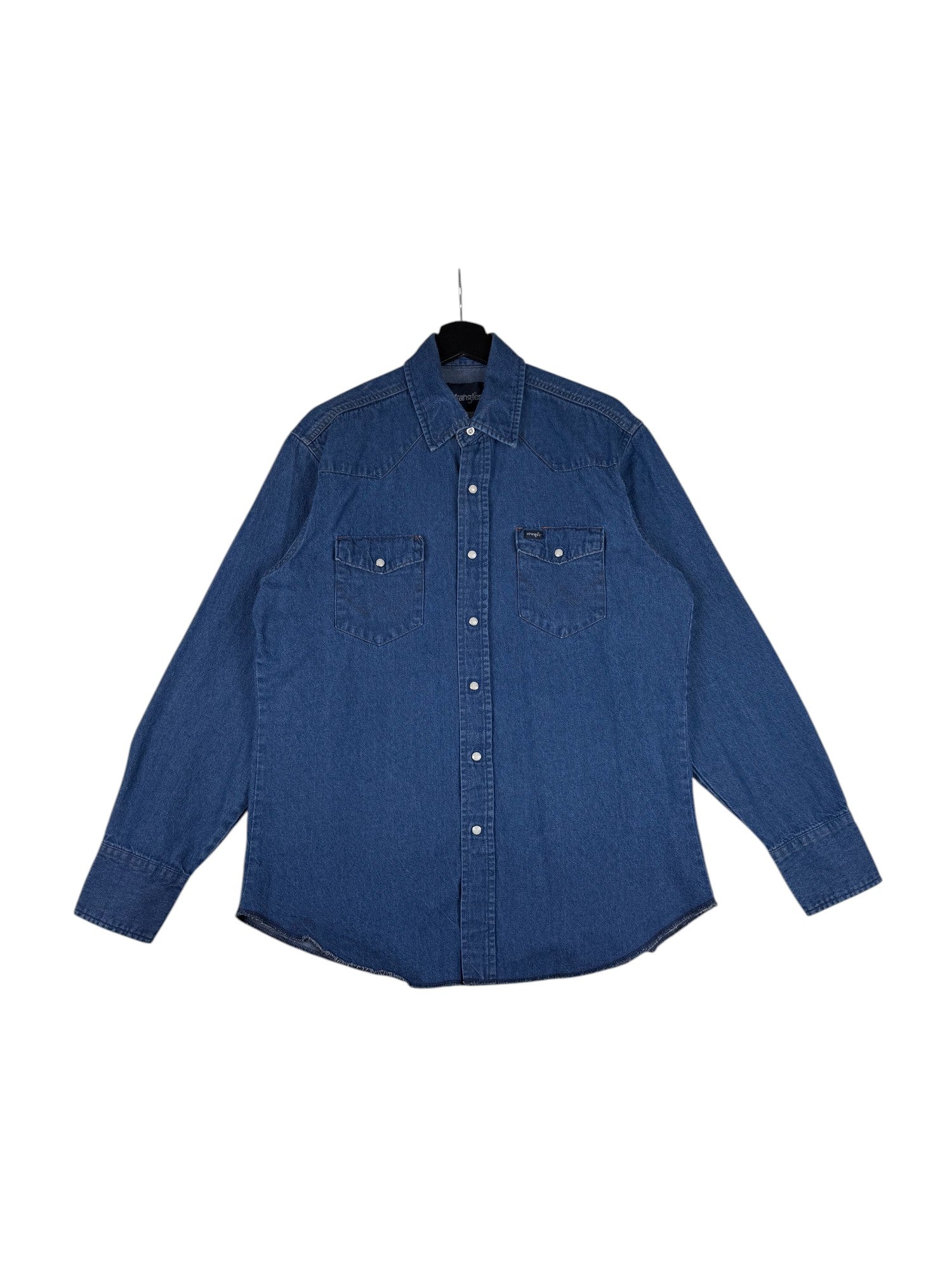 2000s Wrangler Western Denim Shirt