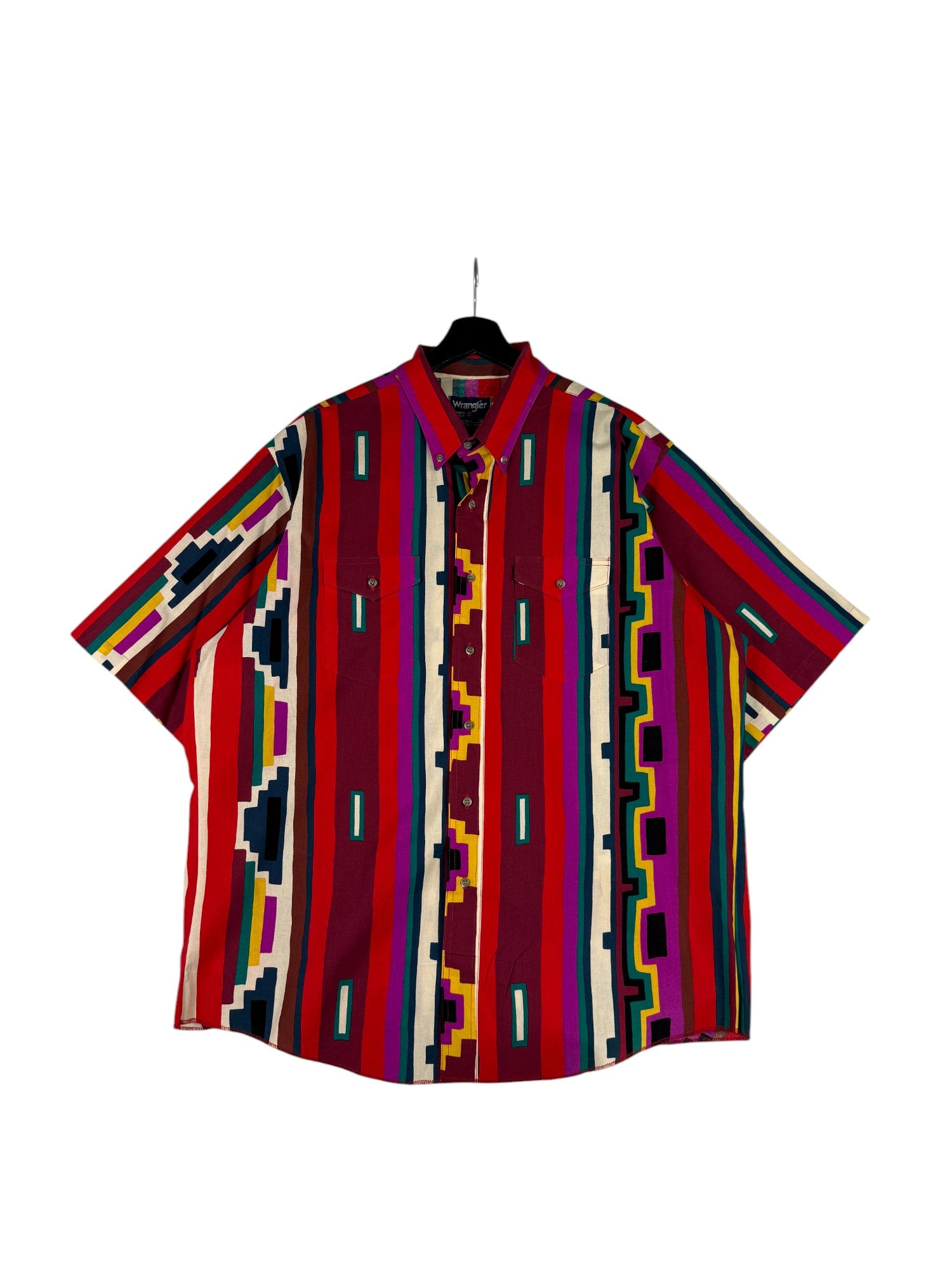 1990s Wrangler Cowboy Cut Western Shirt