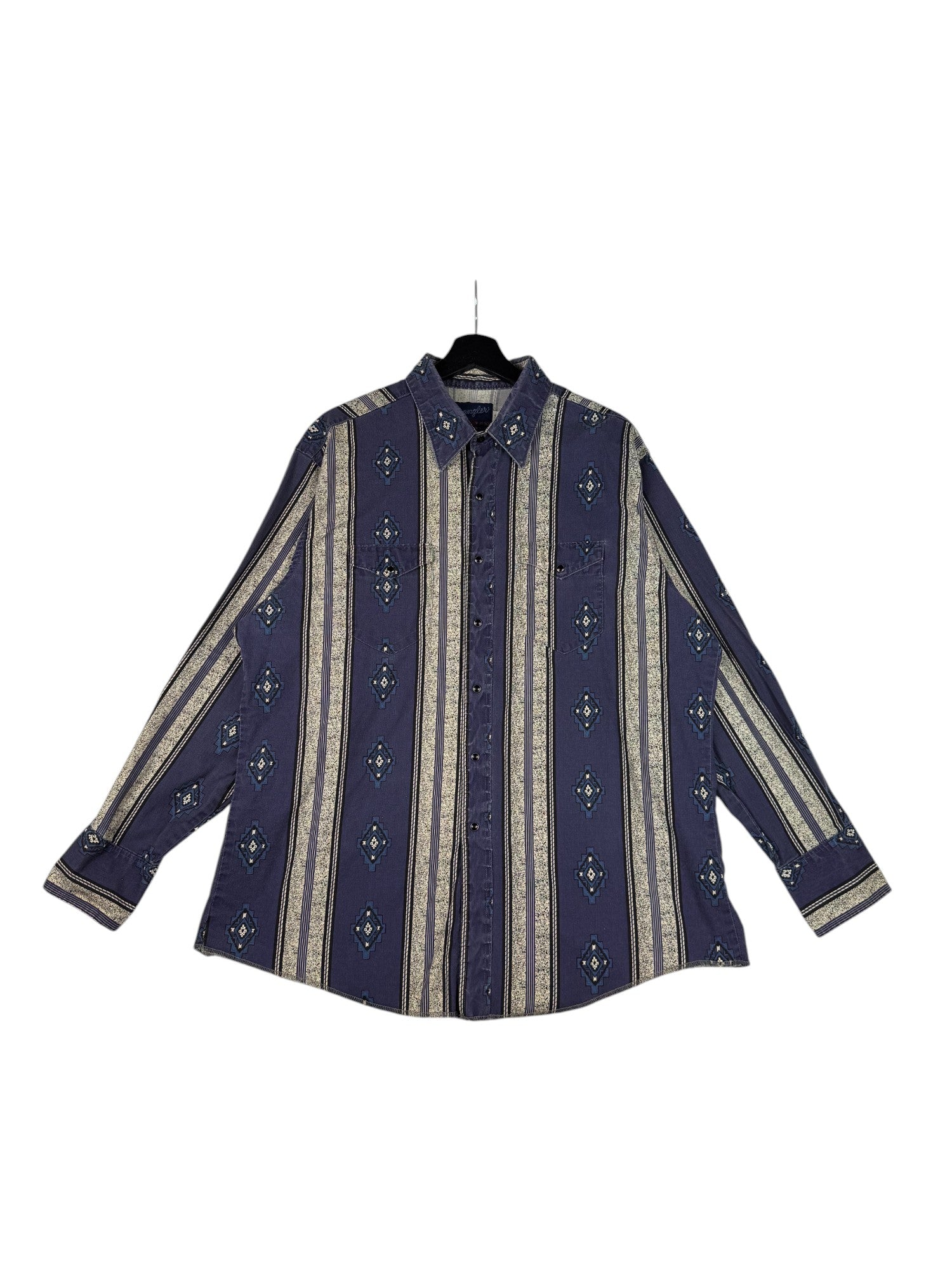 1990s Wrangler Western Button Up Shirt