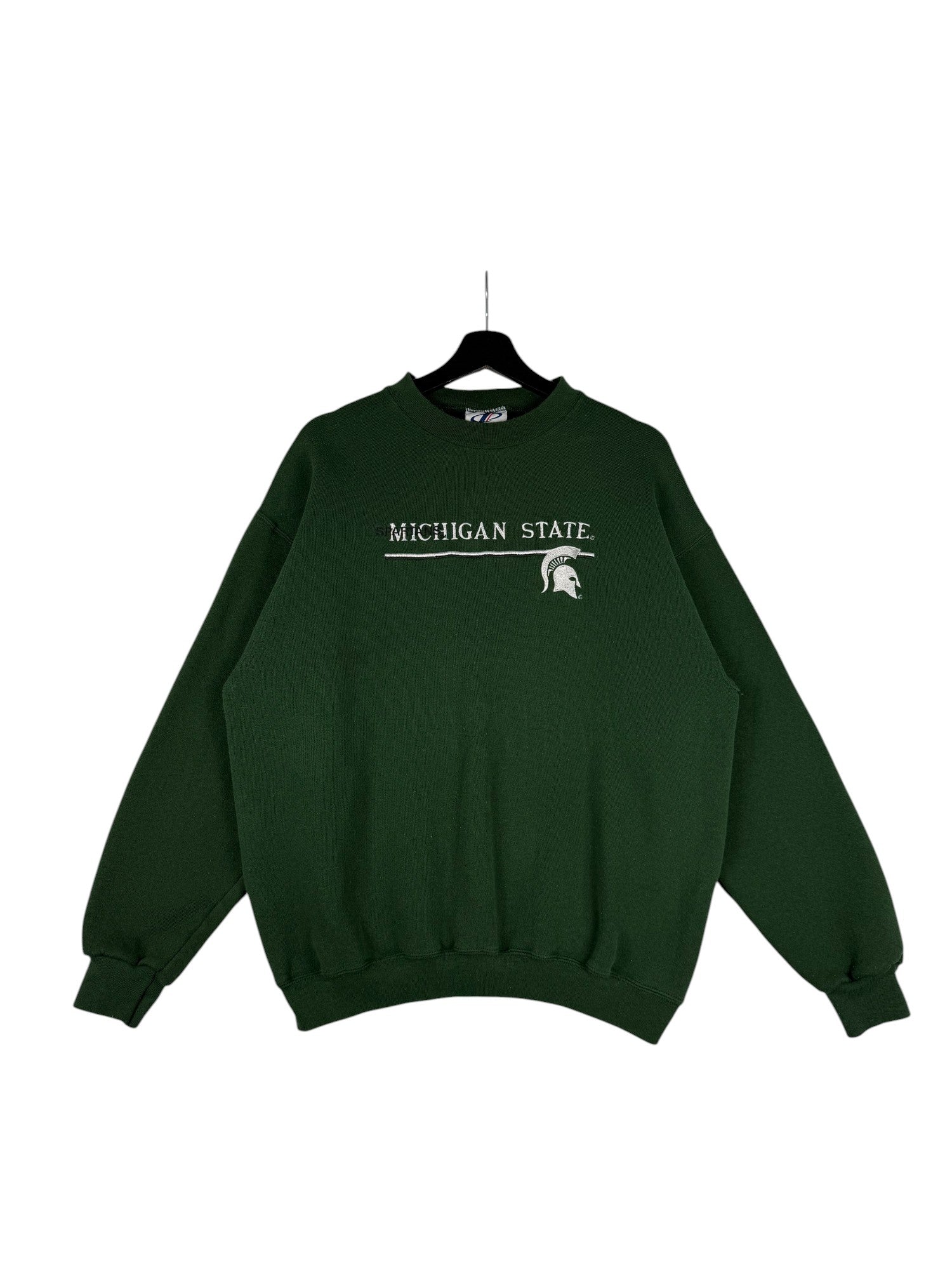 1990s Logo Athletic Michigan State Sweatshirt
