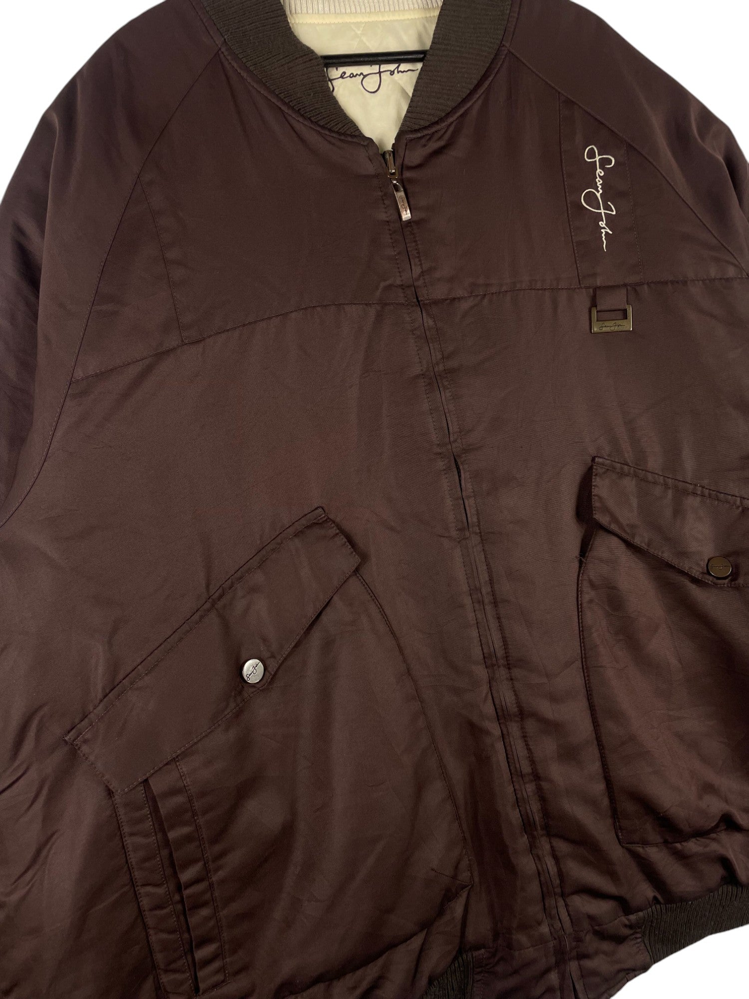 2000s Sean John Reversible Bomber Jacket