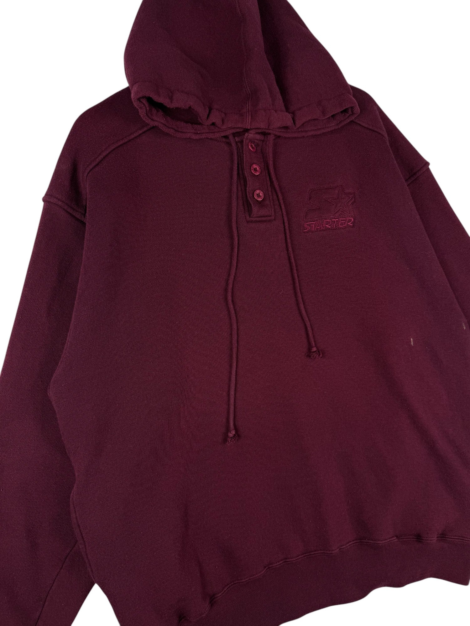 1990s Starter Henley Hoodie