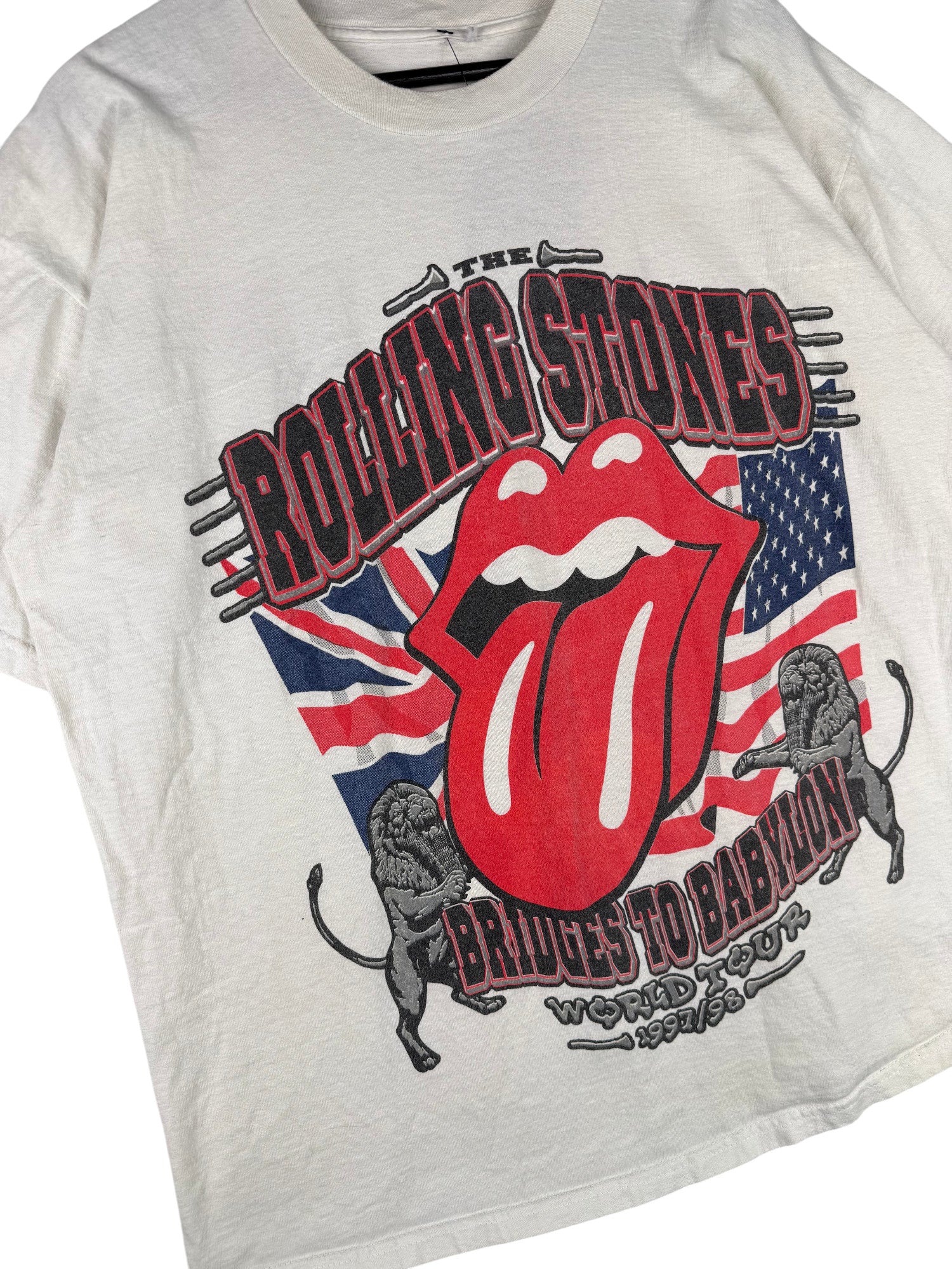 1997 Rolling Stones Bridges To Babylon Tour T-Shirt