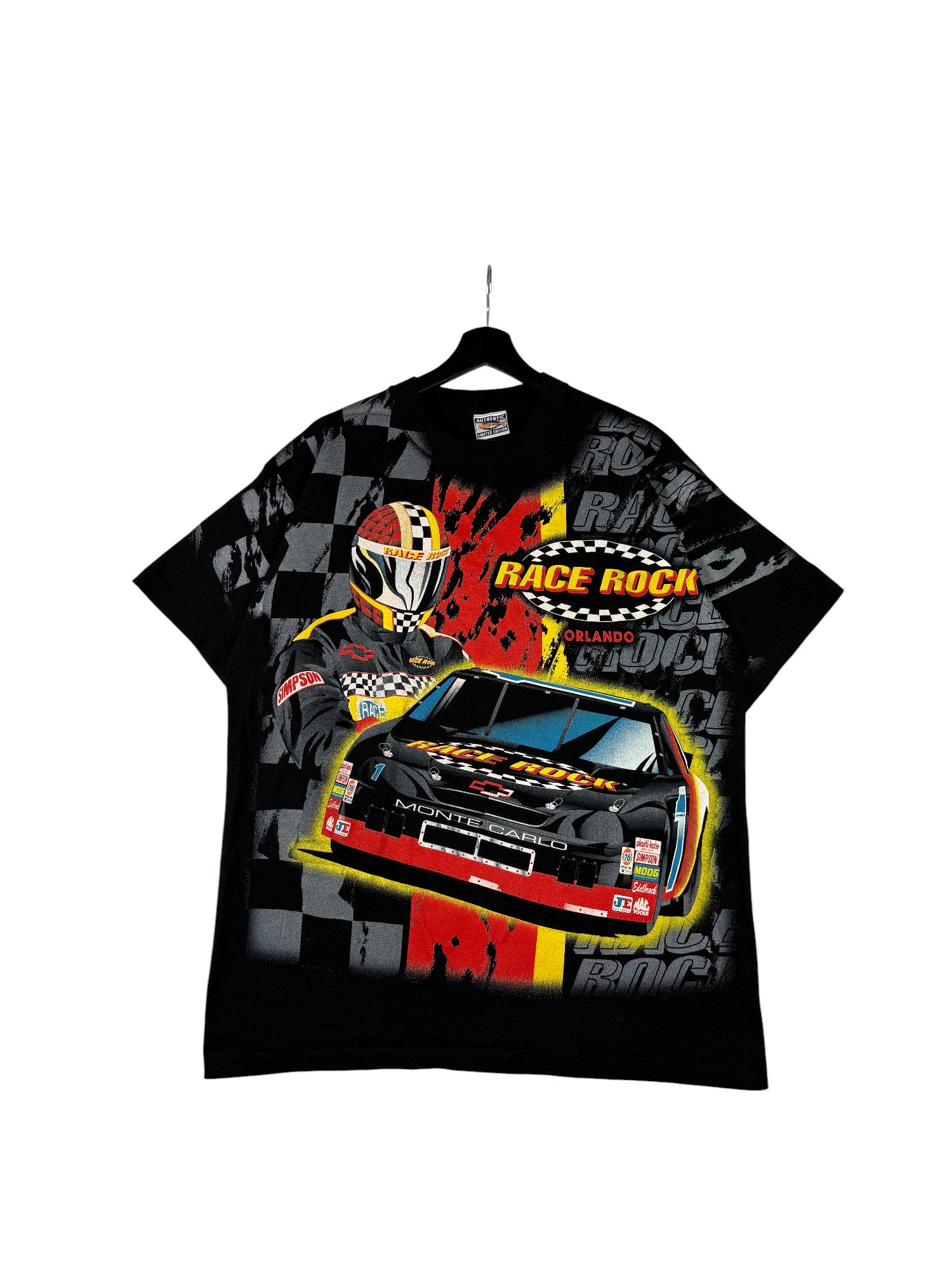 1990s Race Rock Graphic T-Shirt