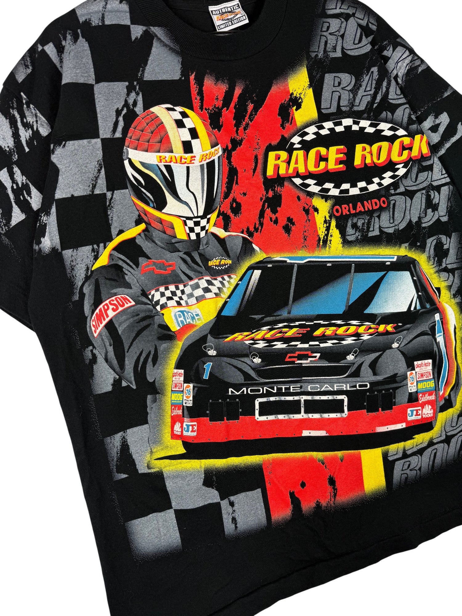 1990s Race Rock Graphic T-Shirt
