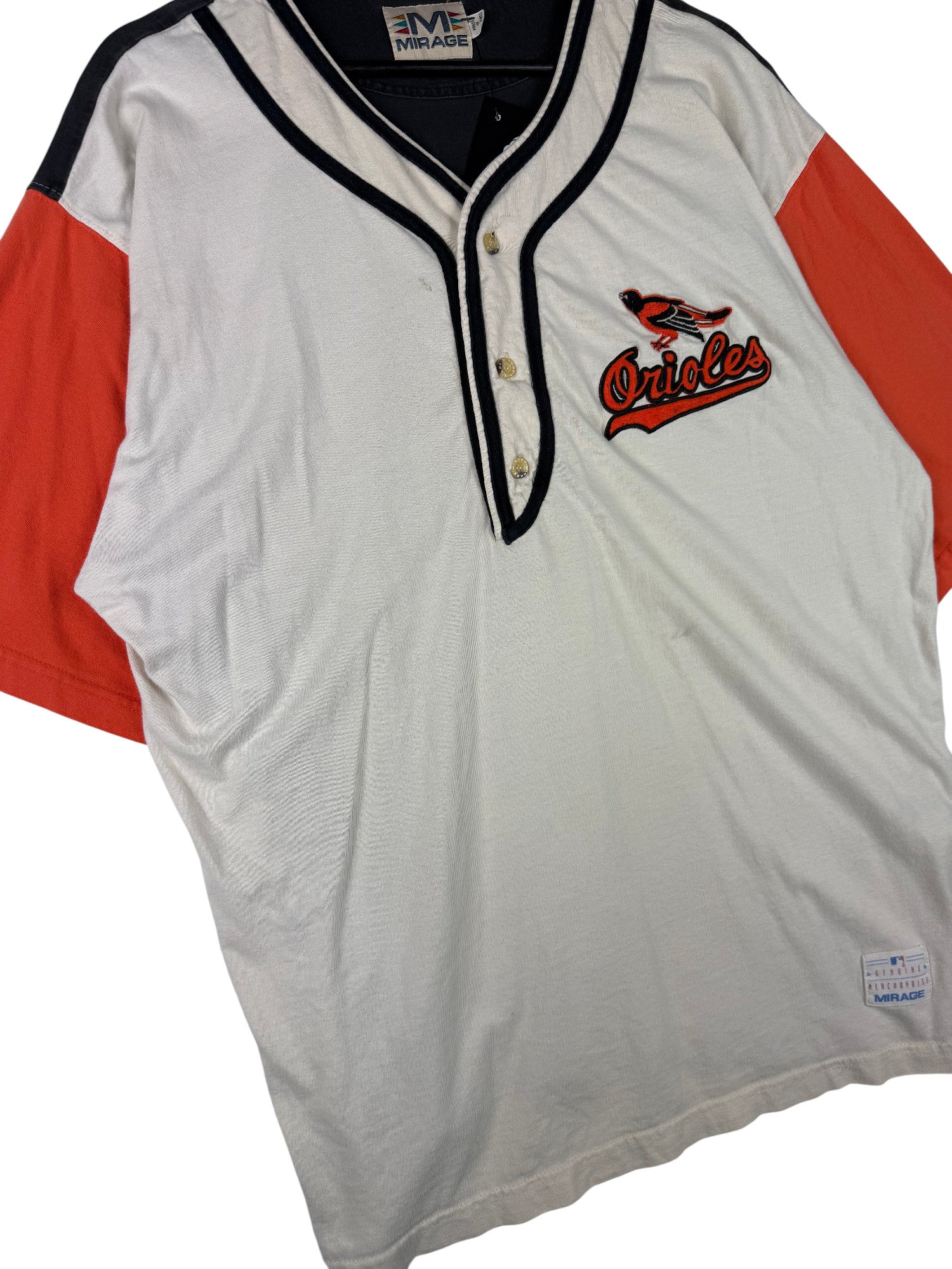 1990s Mirage Orioles Baseball Jersey