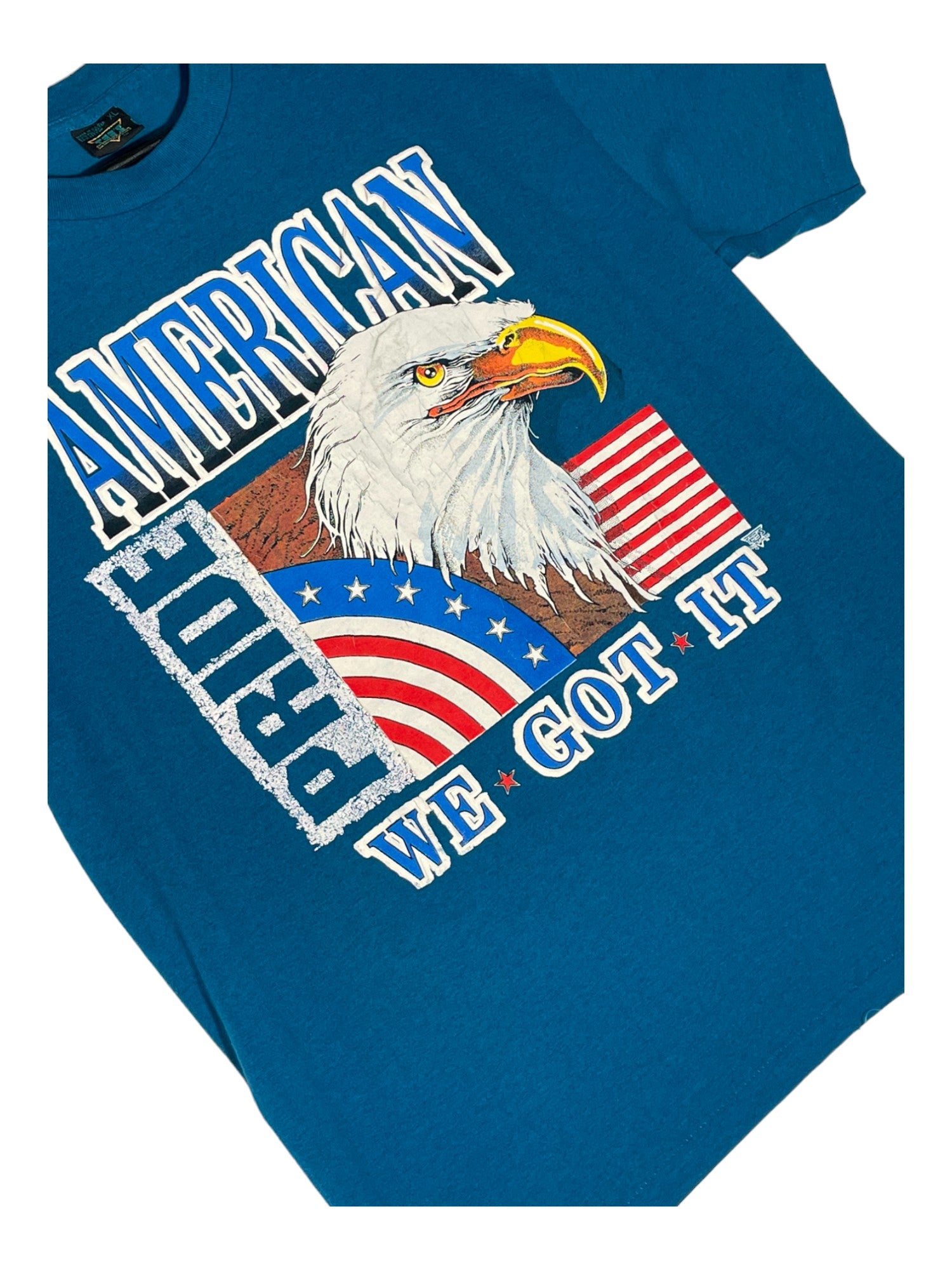 Vintage 1990s Americana Graphic T-Shirt