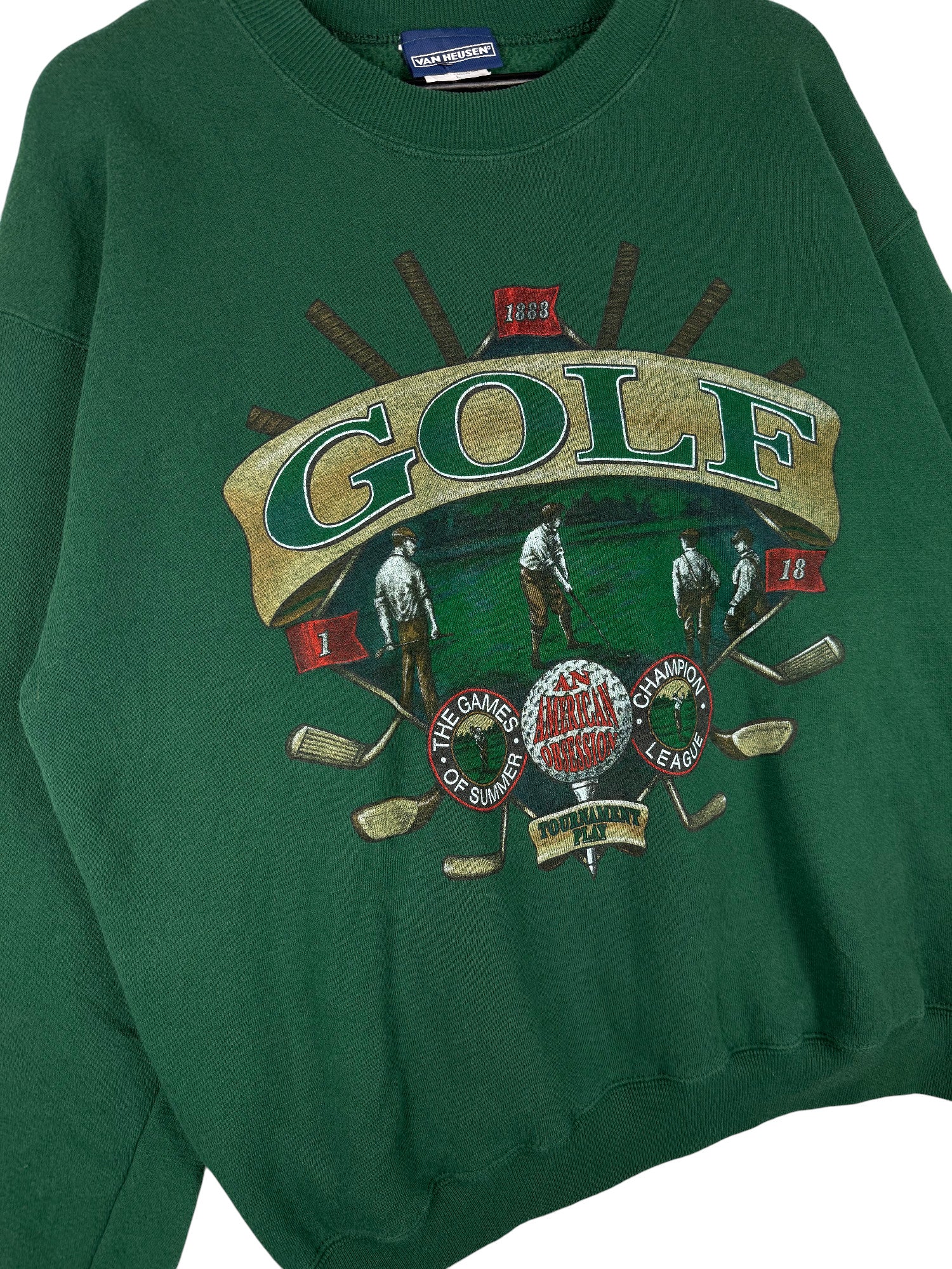 1990s Van Heusen Golf Sweatshirt