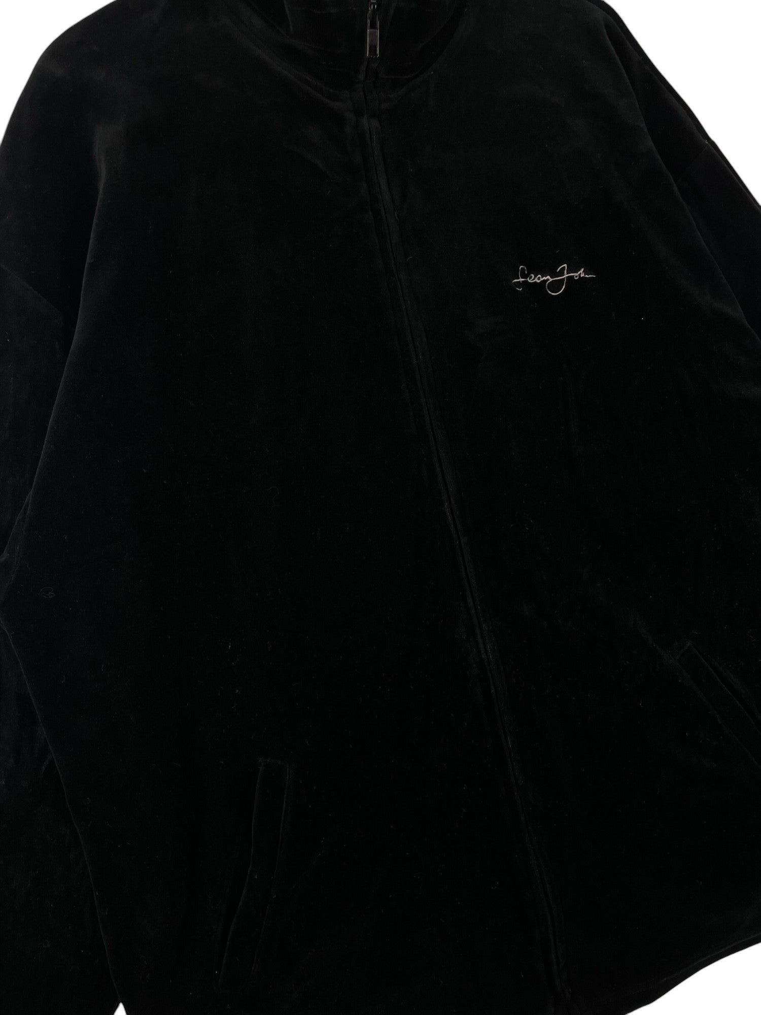 Sean John Velvet Zip Up