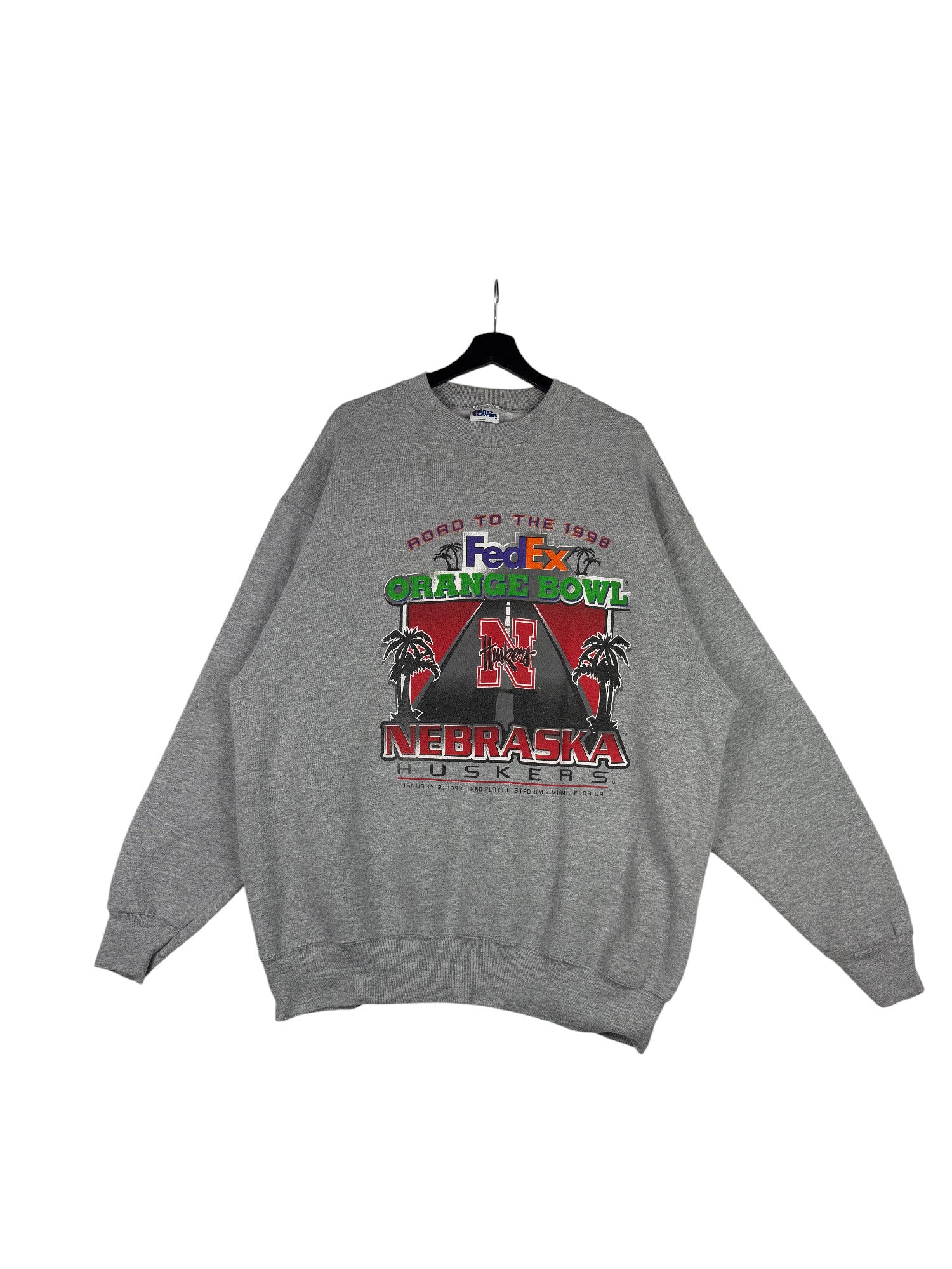 1990s Pro Player Nebraska Sweatshirt