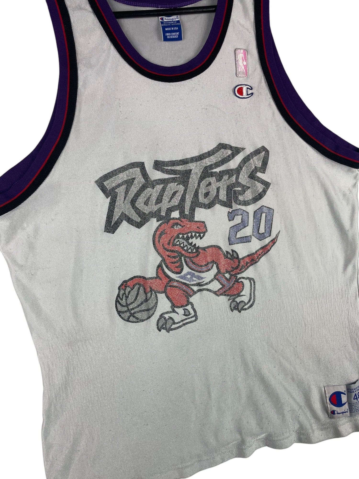 1990s Champion Raptors Basketball Jersey