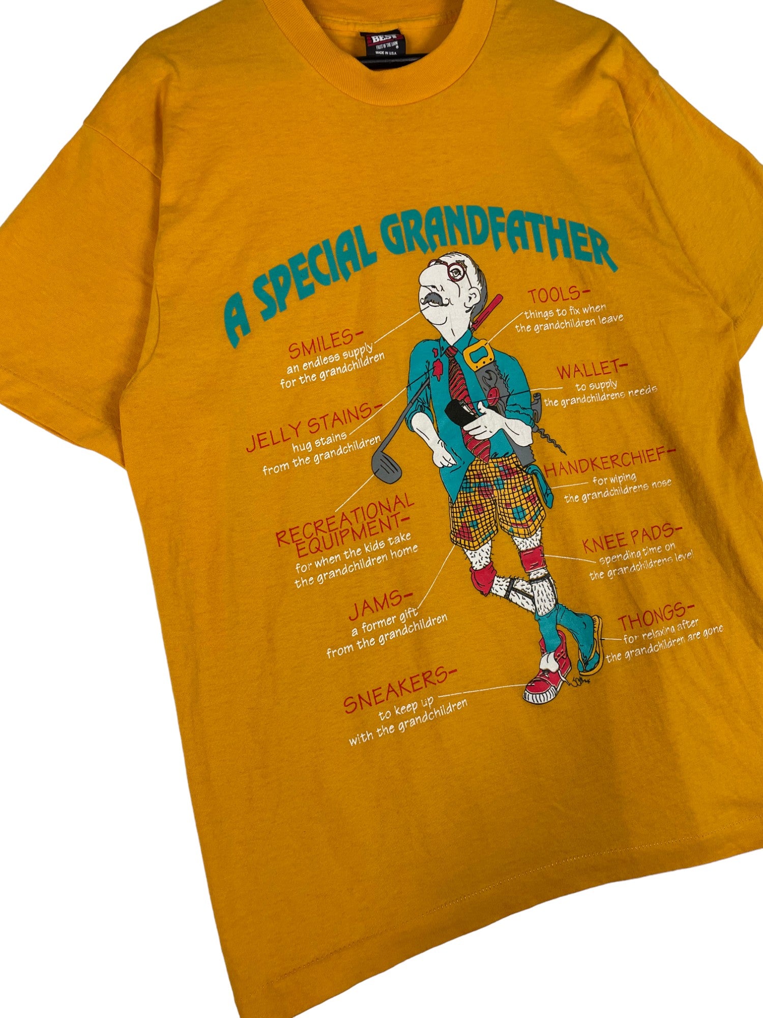 1990s Vintage Grandfather T-Shirt