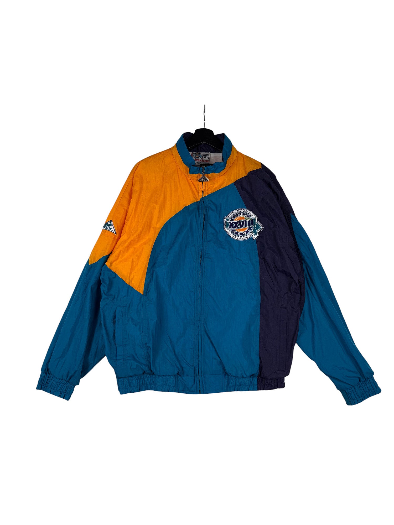 1990s Apex One Super Bowl Windbreaker
