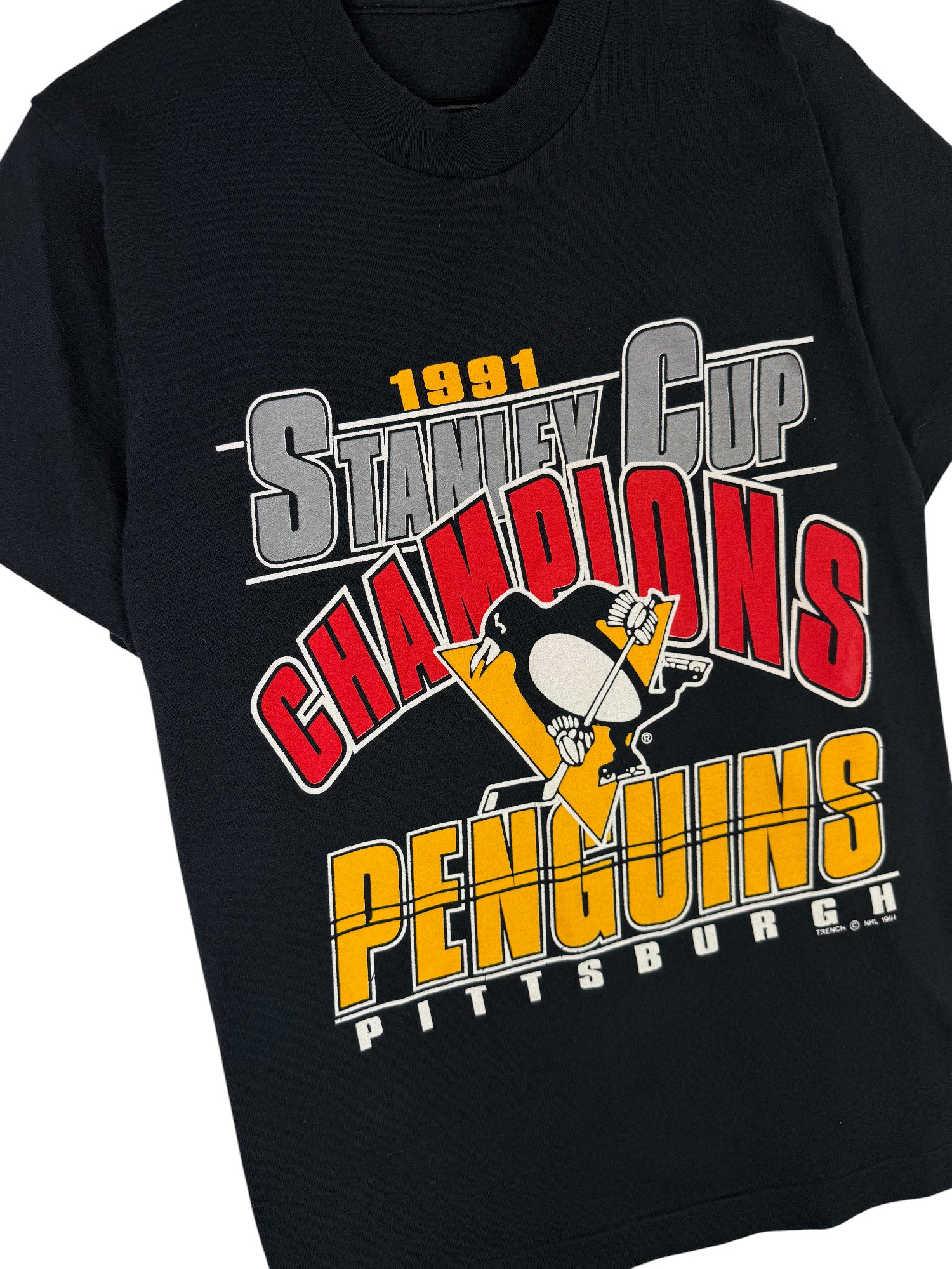1991 Pittsburgh Penguins Champions T-Shirt