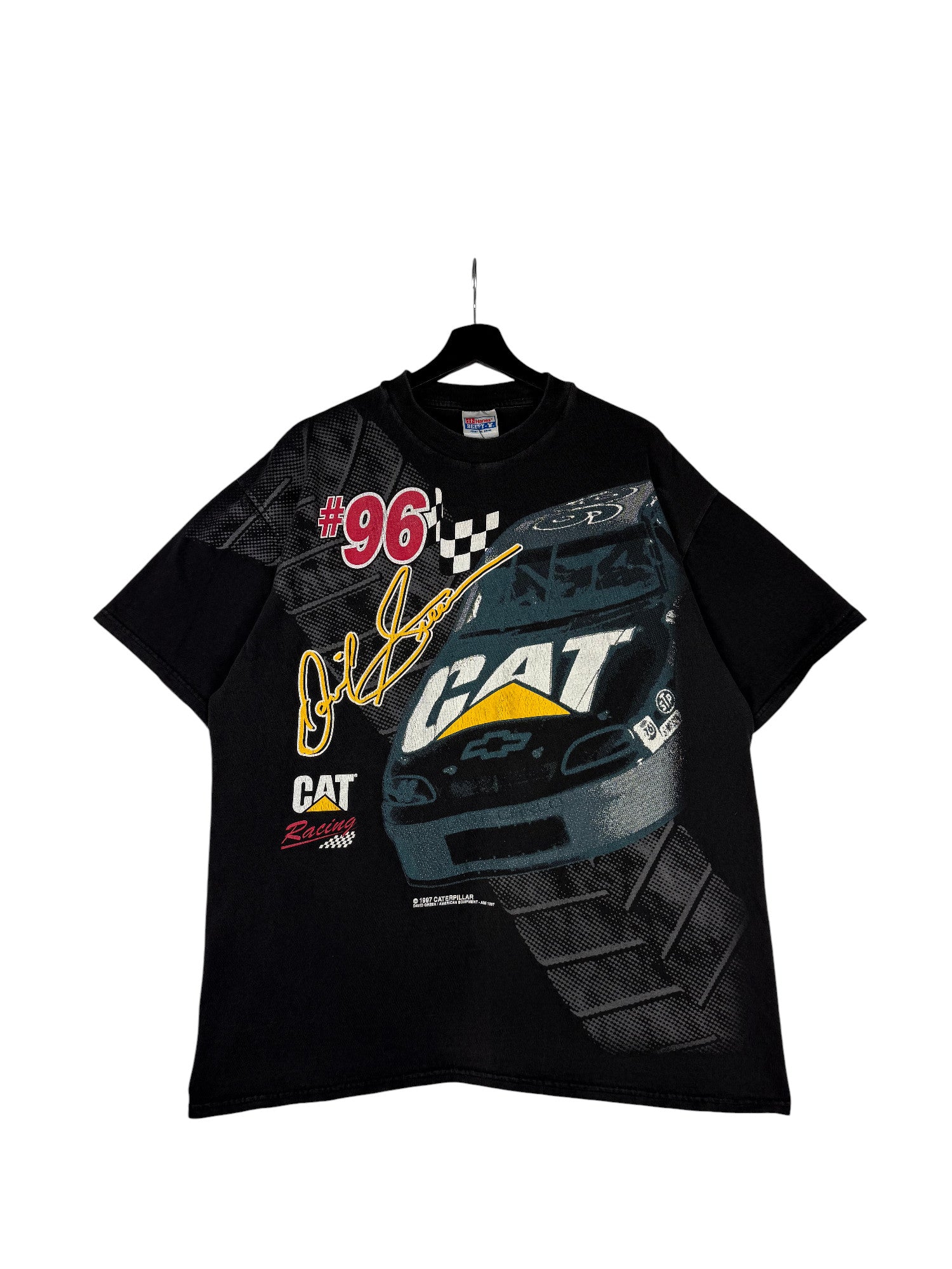 1990s CAT Racing Vintage T-Shirt