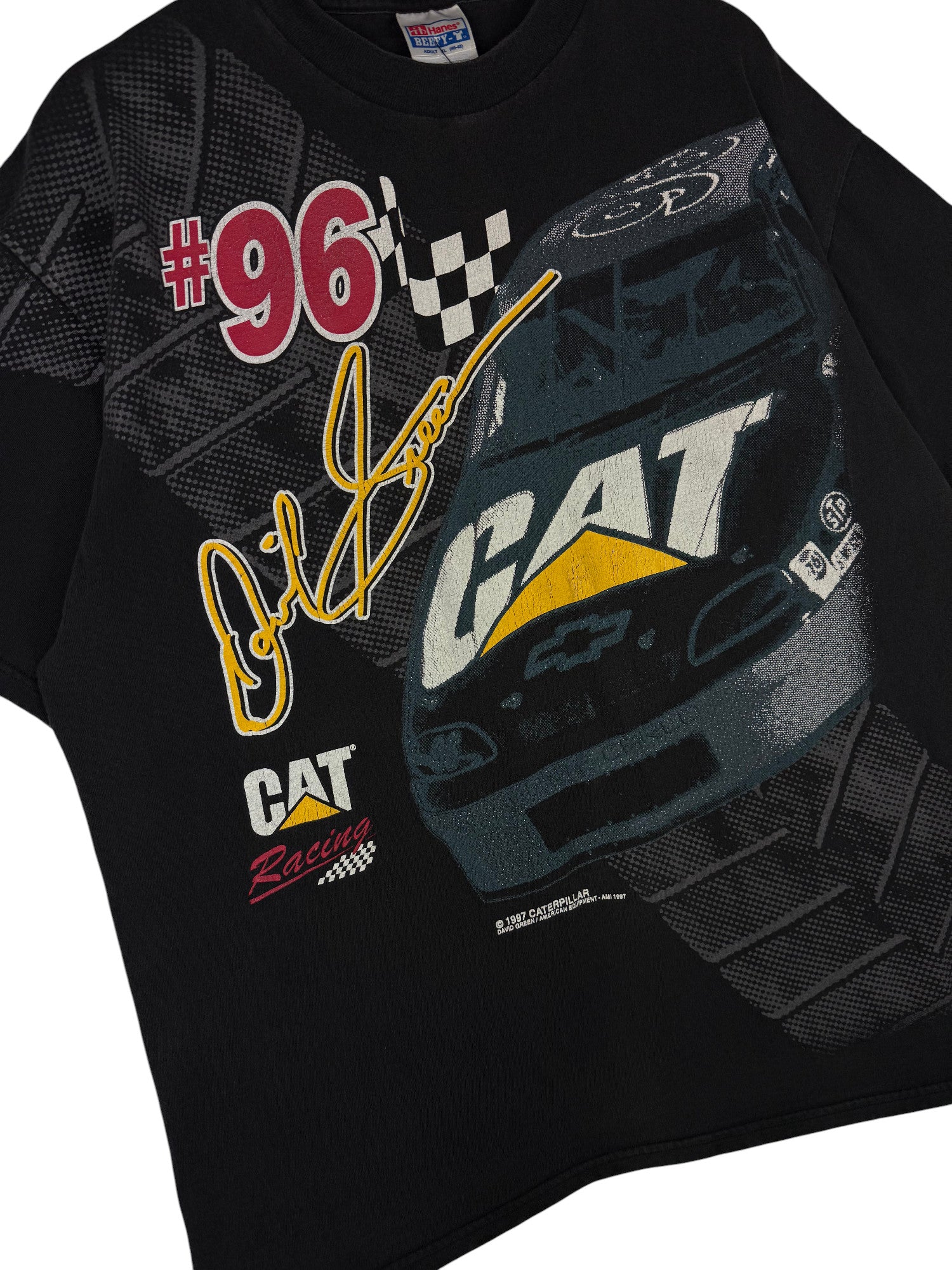 1990s CAT Racing Vintage T-Shirt