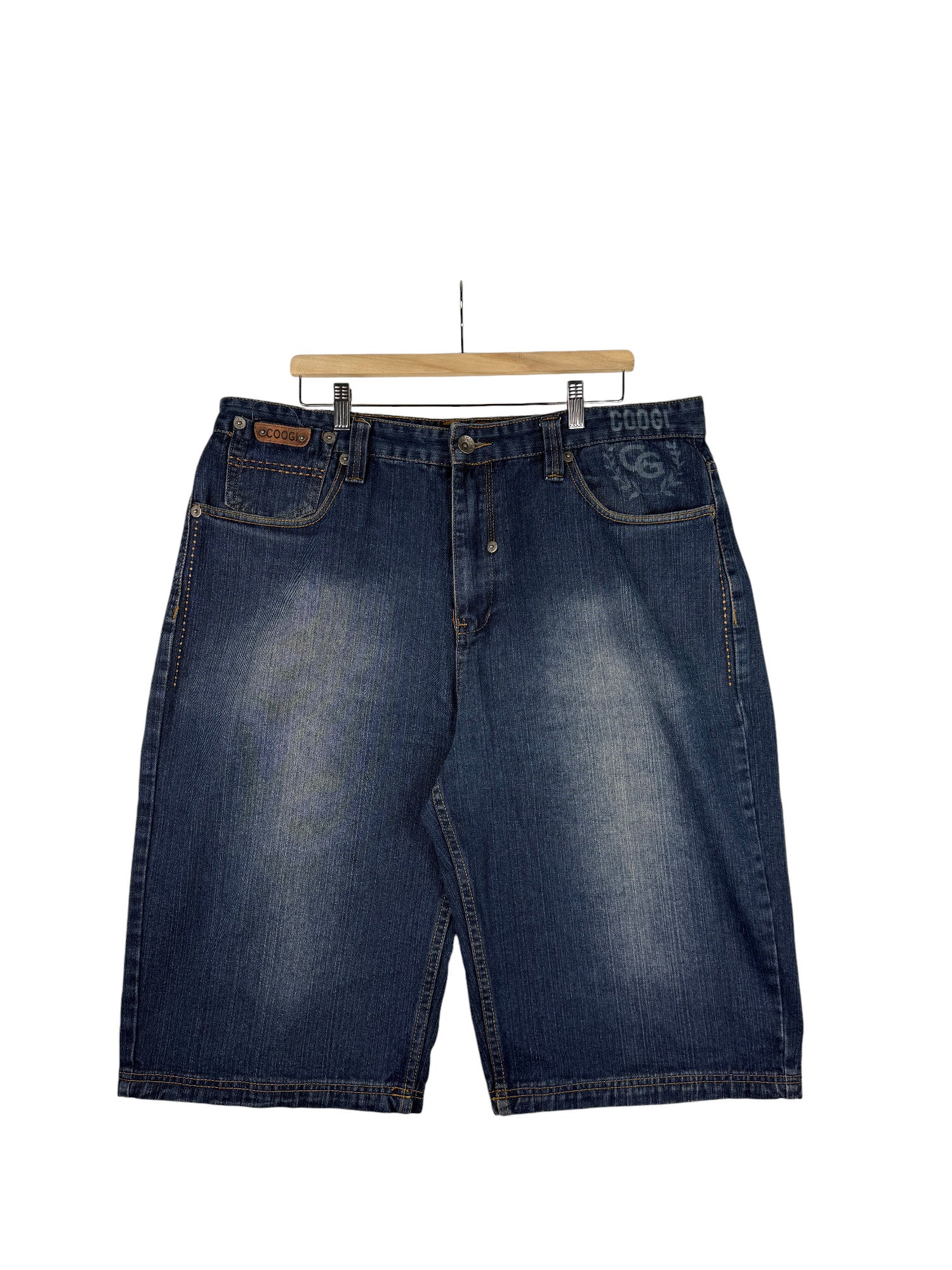 2000s Coogi Embroidered Denim Shorts