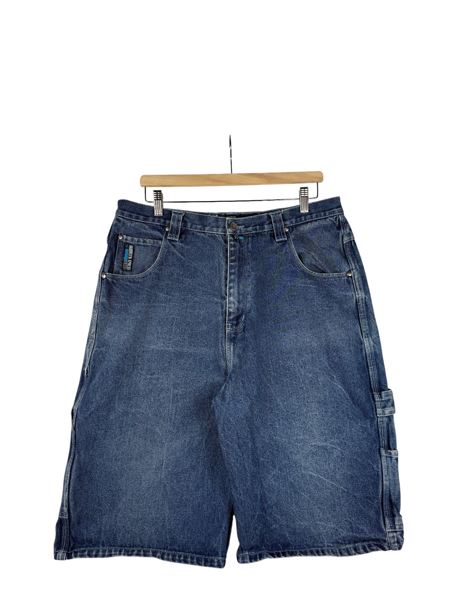 Y2K Brooklyn Xpress Denim Shorts