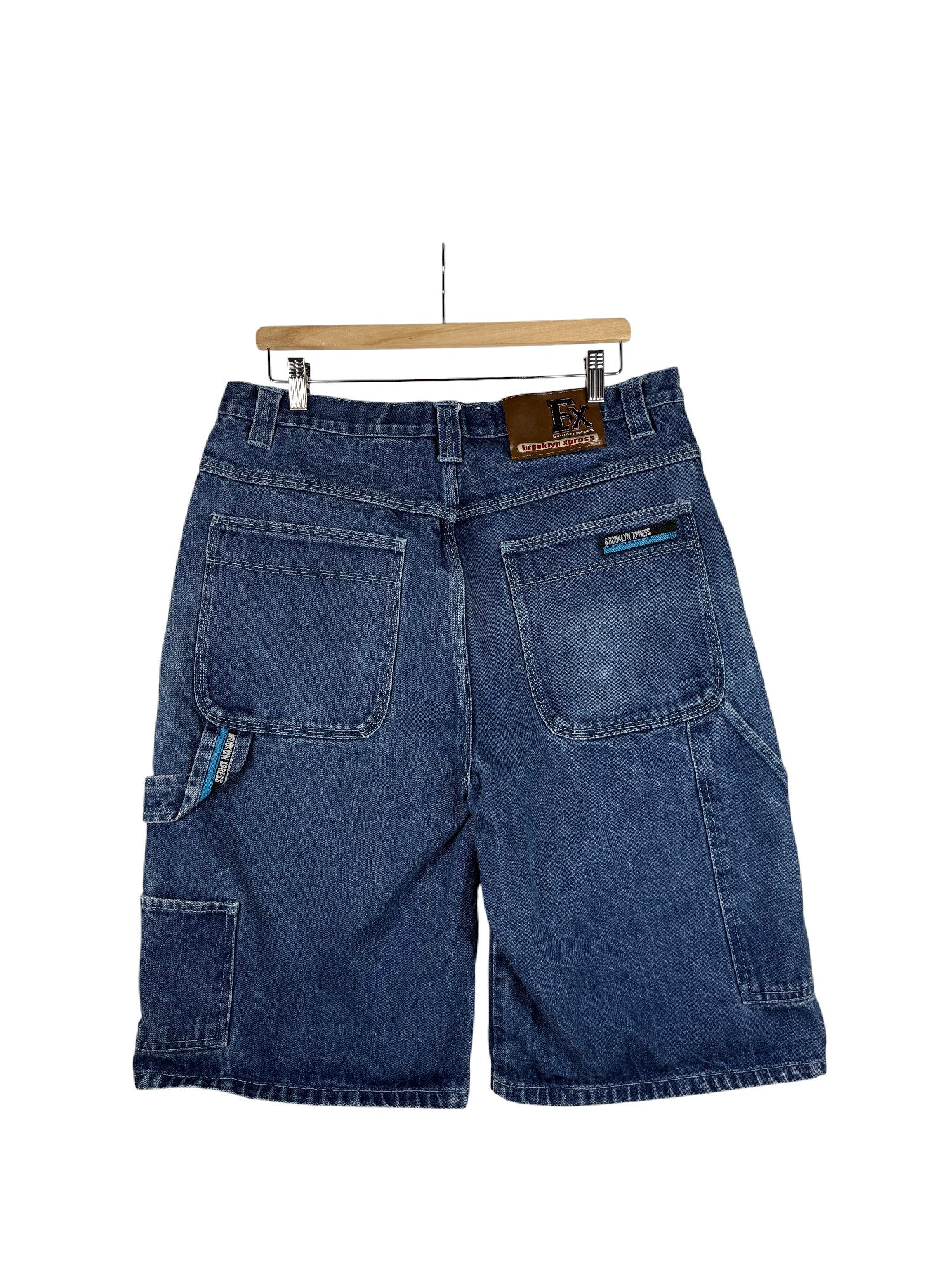 Y2K Brooklyn Xpress Denim Shorts