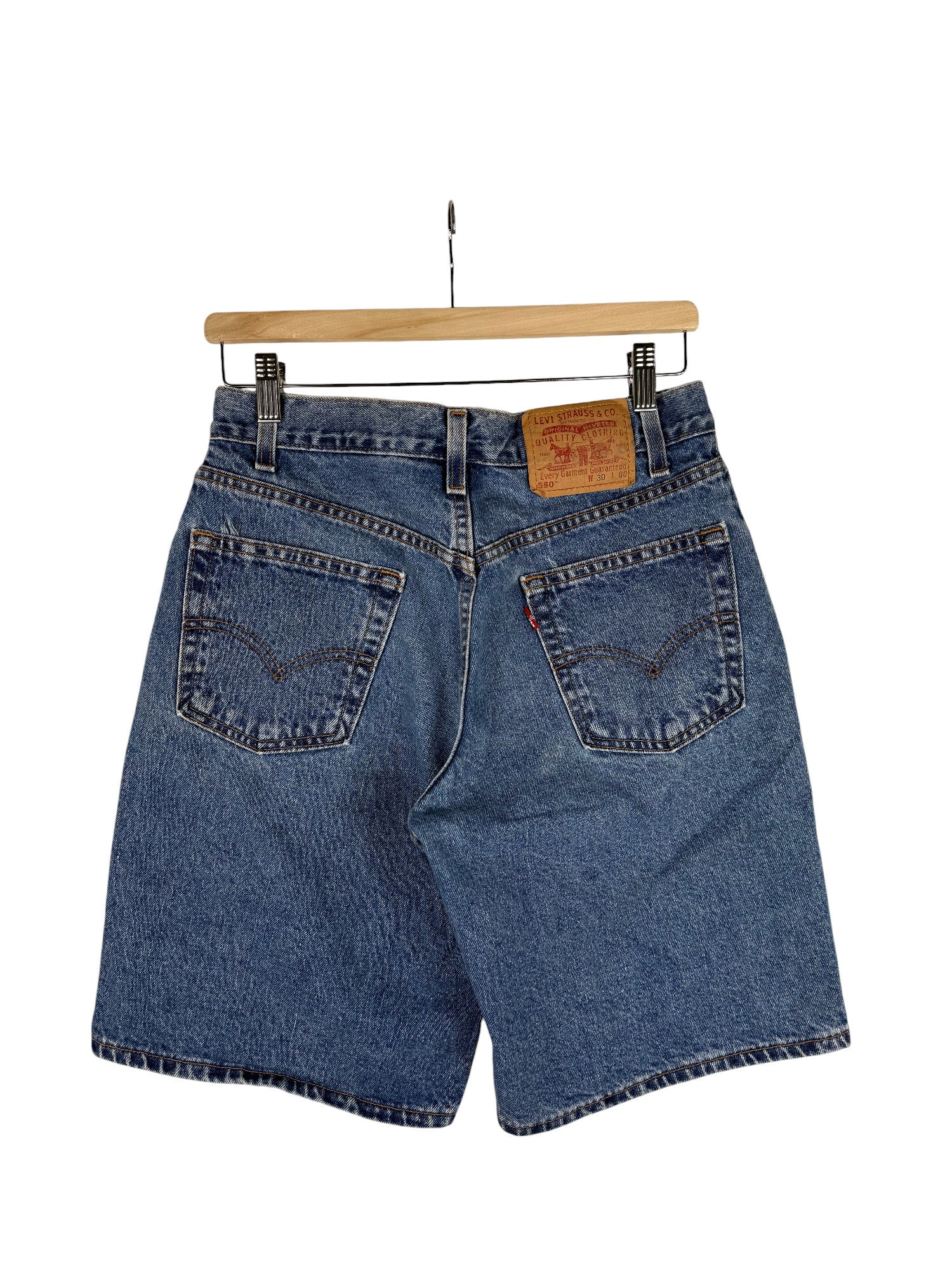 1990s Levi's 550 Denim Shorts
