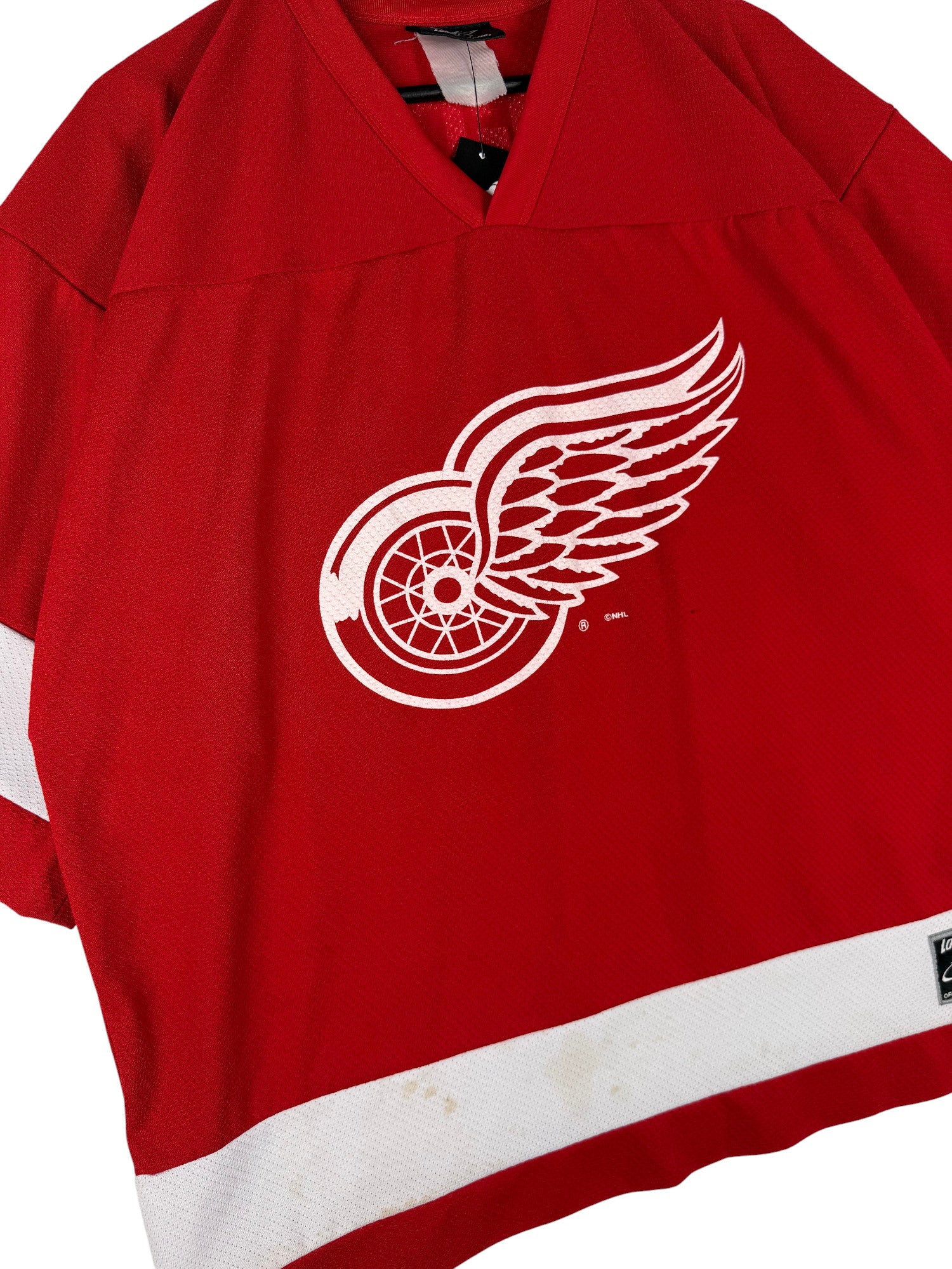 Red wings jersey