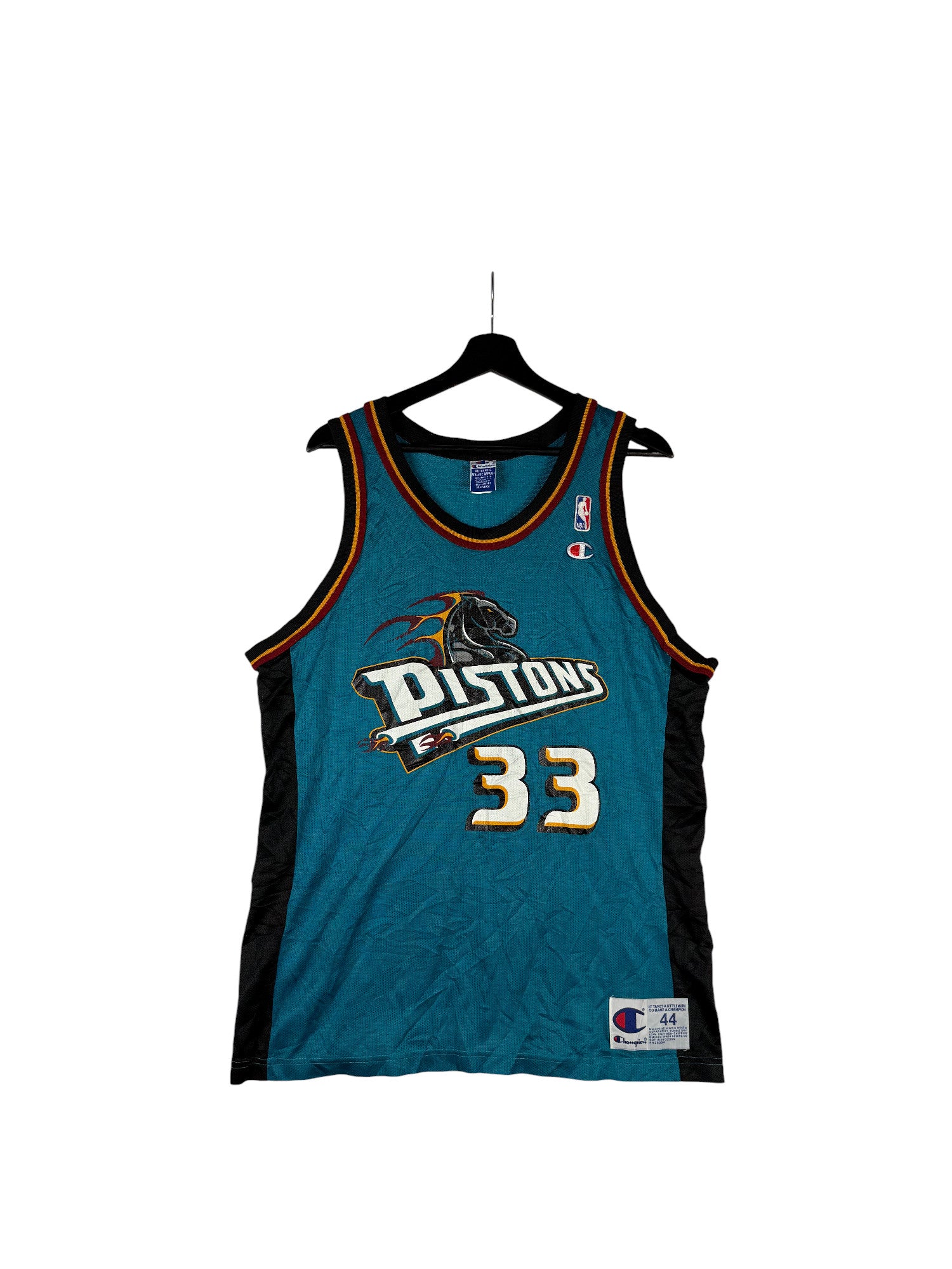 1990s Champion Pistons Jersey