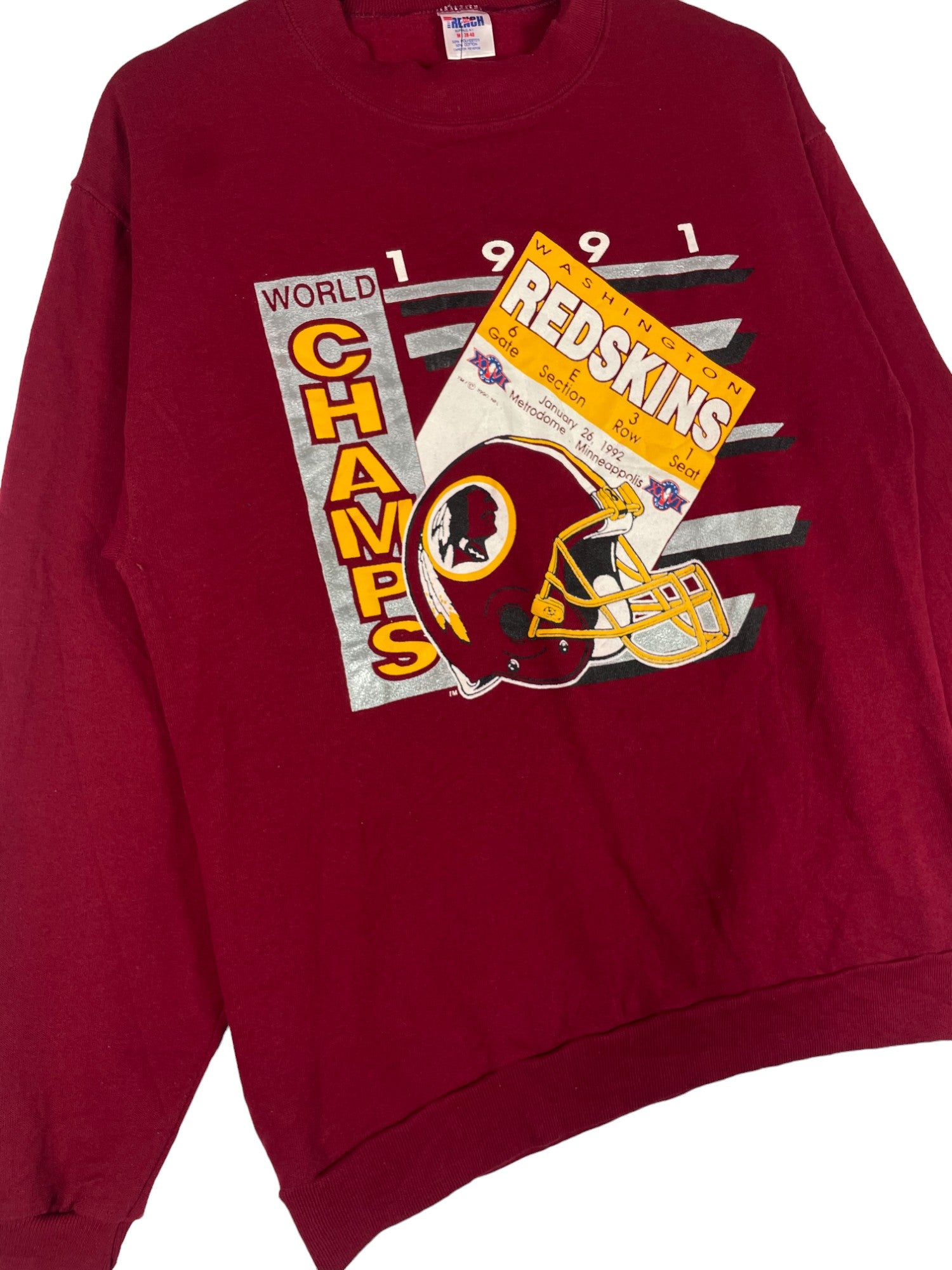 Redskins 1991 Crewneck