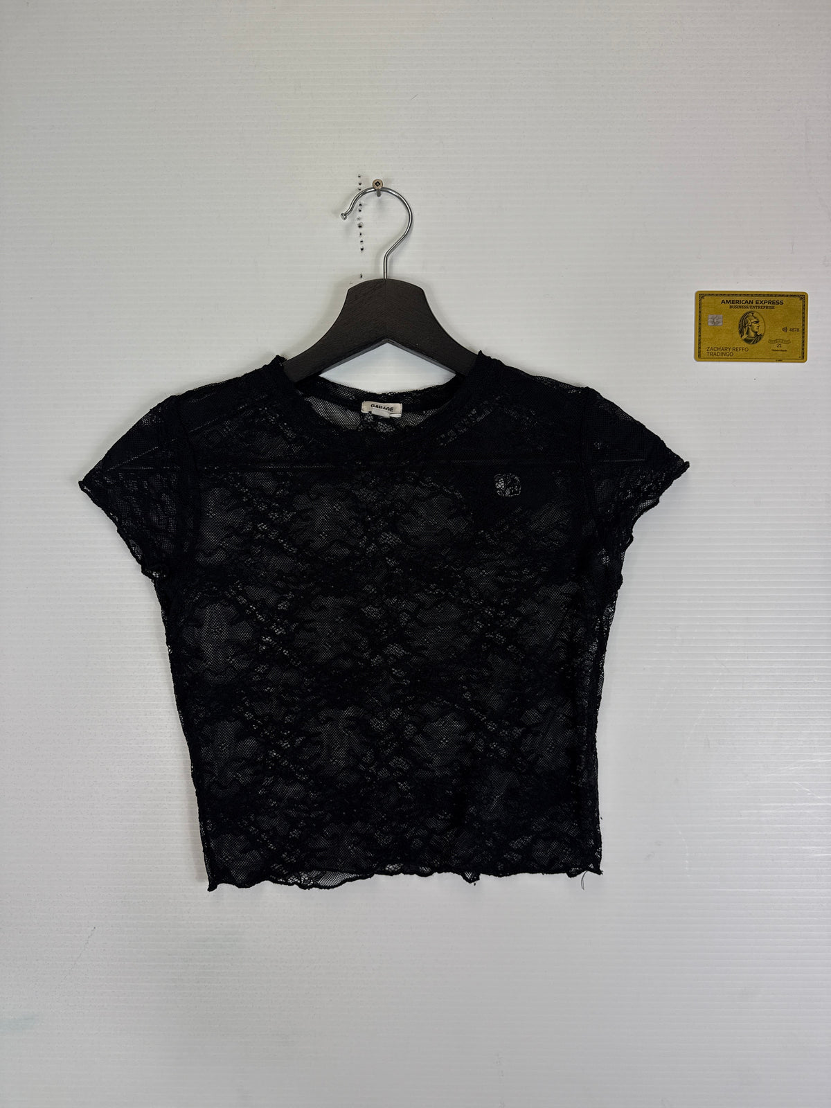 Crop Top Garage Black