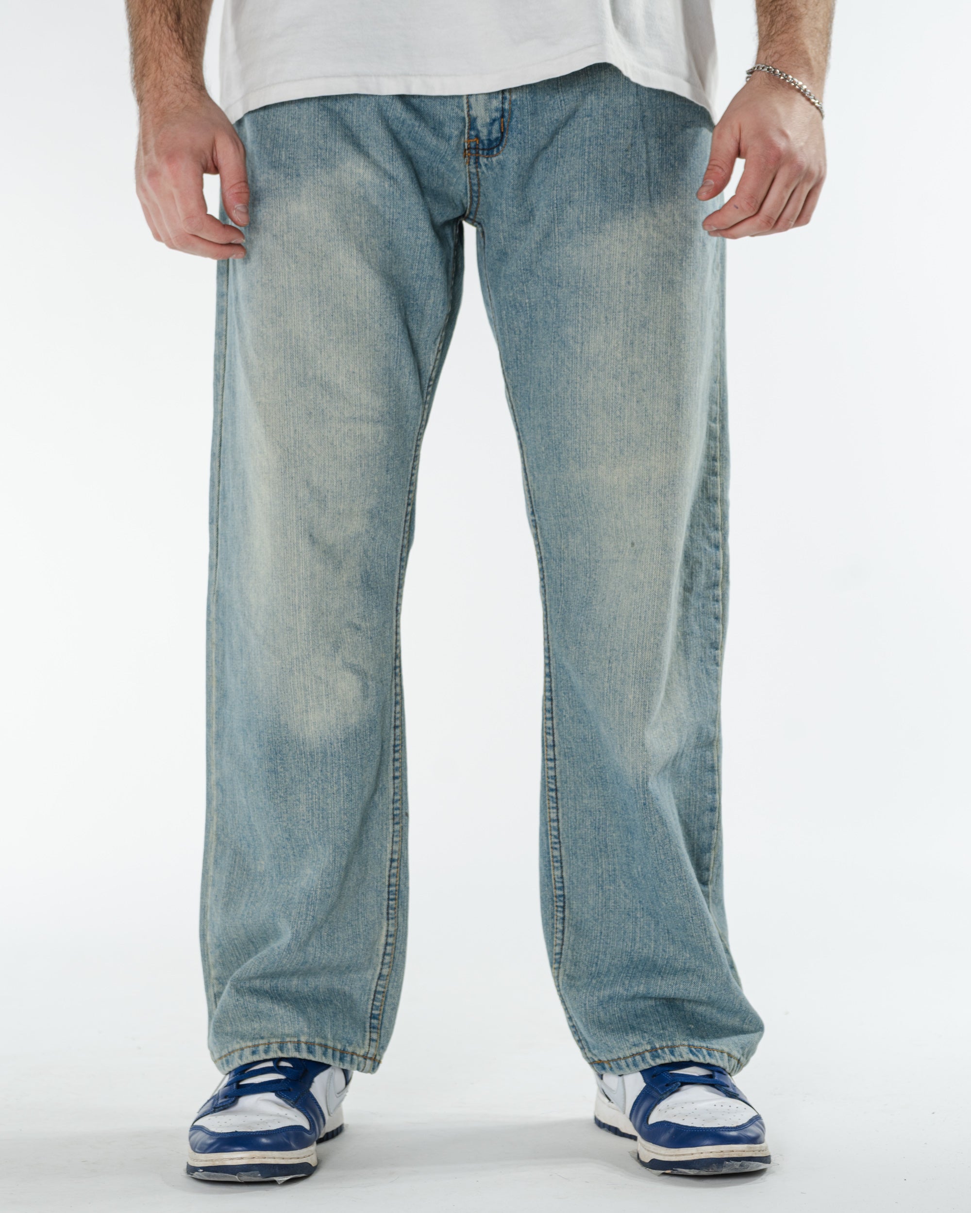 Y2K NBN Gear Baggy Jeans