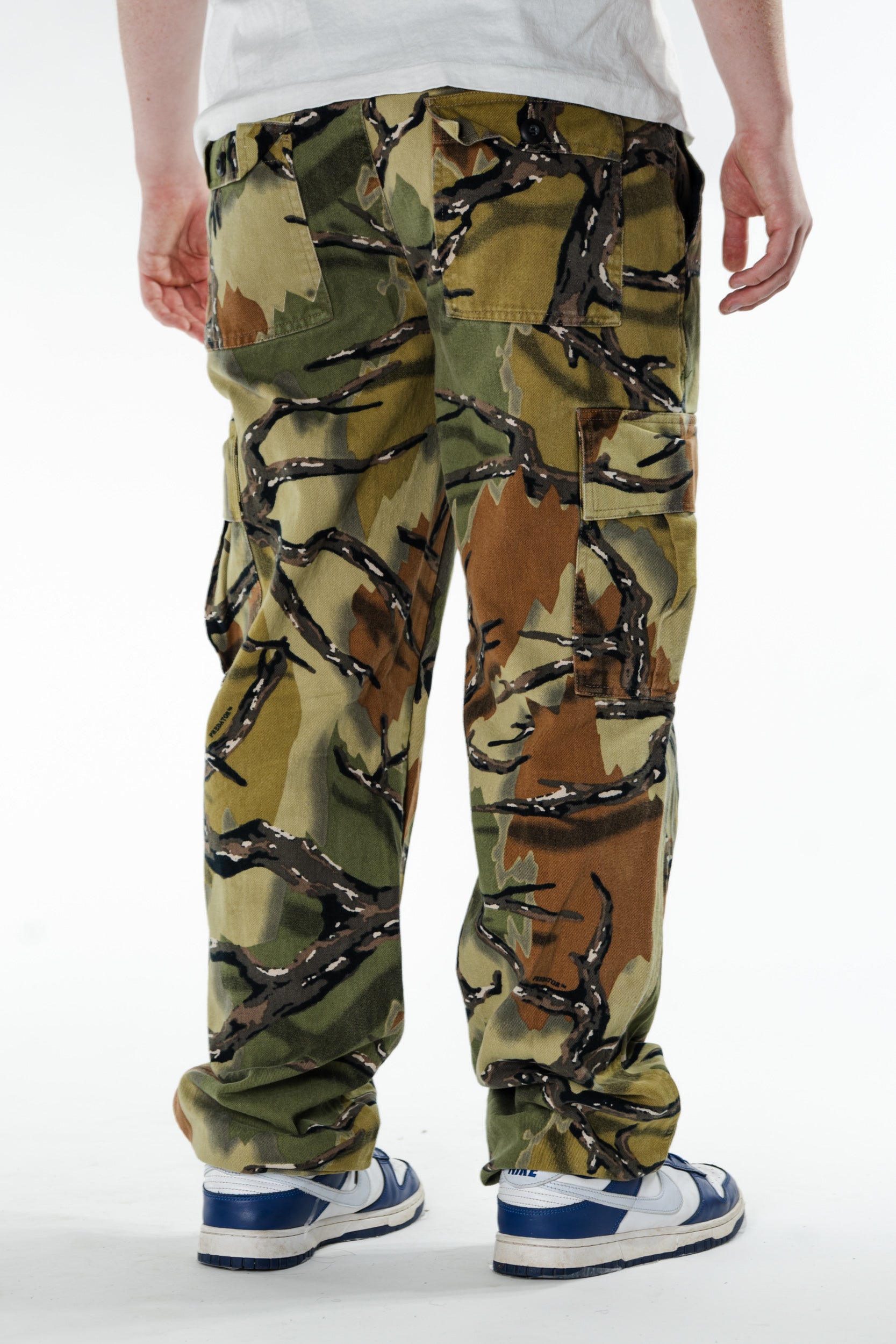 Vintage Predator Camouflage Cargo Pants